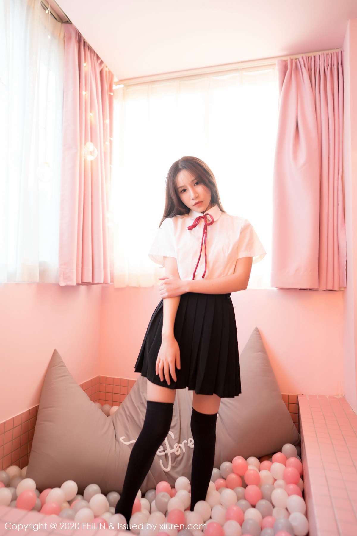 嗲囡囡- [FEILIN] 2020.12.29 VOL.361 苻苓 秀人套图 第2张