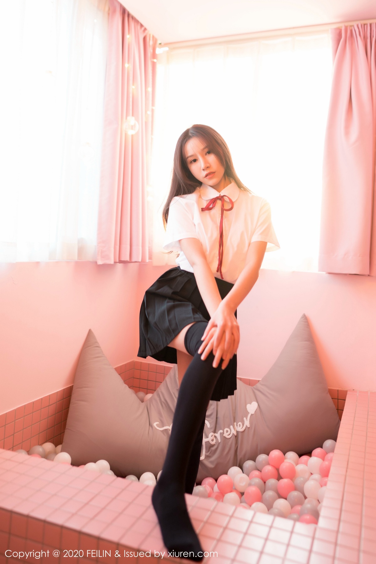 嗲囡囡- [FEILIN] 2020.12.29 VOL.361 苻苓 秀人套图 第4张
