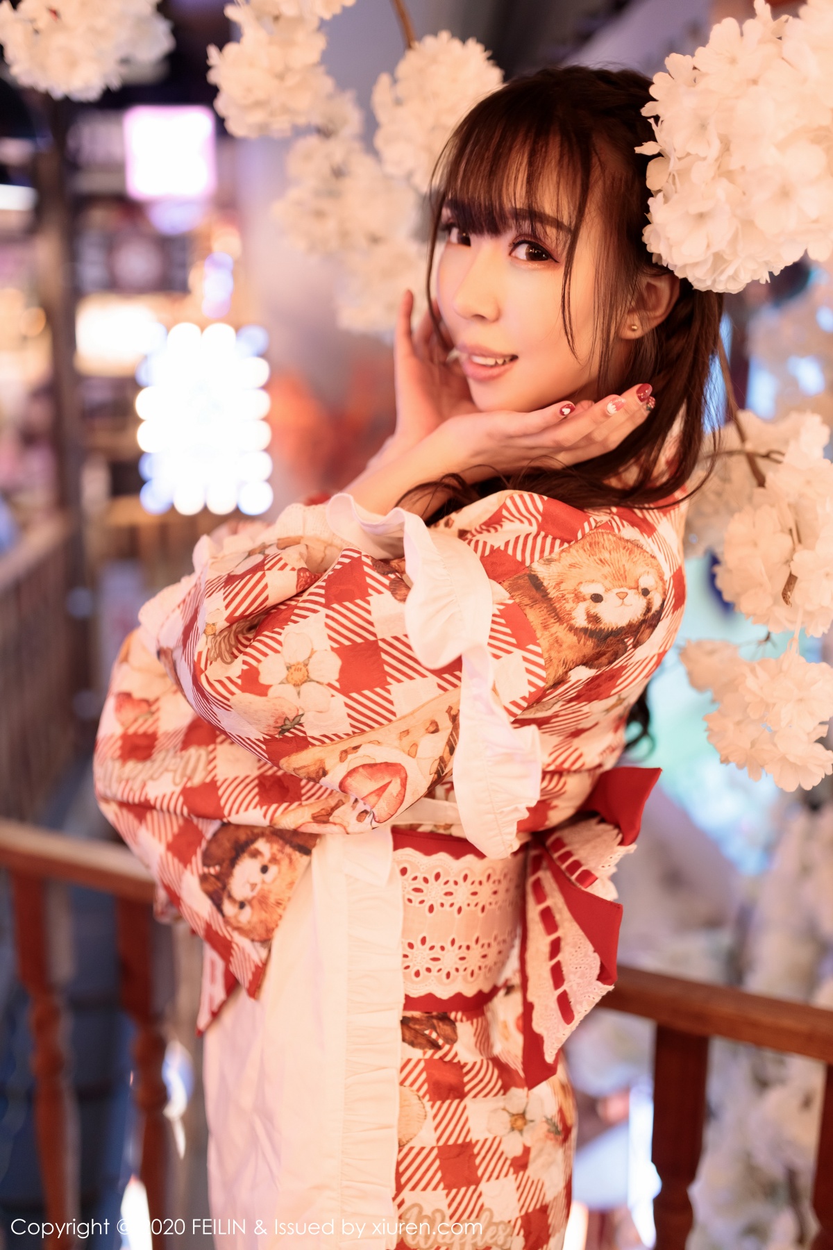 嗲囡囡- [FEILIN] 2020.12.16 VOL.360 小波多 秀人套图 第3张