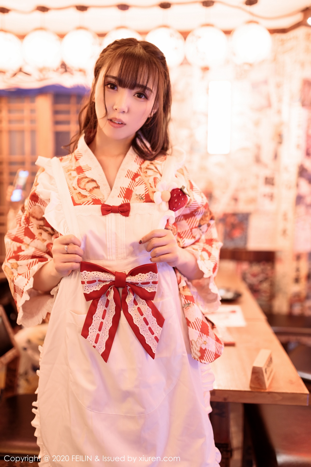 嗲囡囡- [FEILIN] 2020.12.16 VOL.360 小波多 秀人套图 第4张