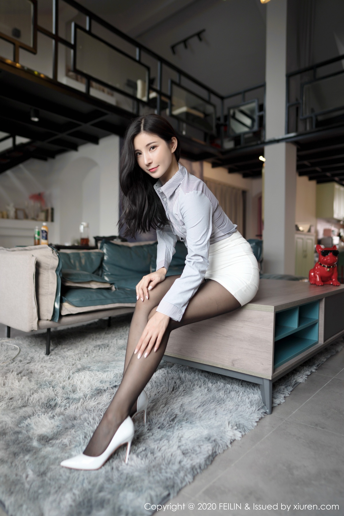 嗲囡囡- [FEILIN] 2020.12.09 VOL.358 小蛮妖Yummy 秀人套图 第5张