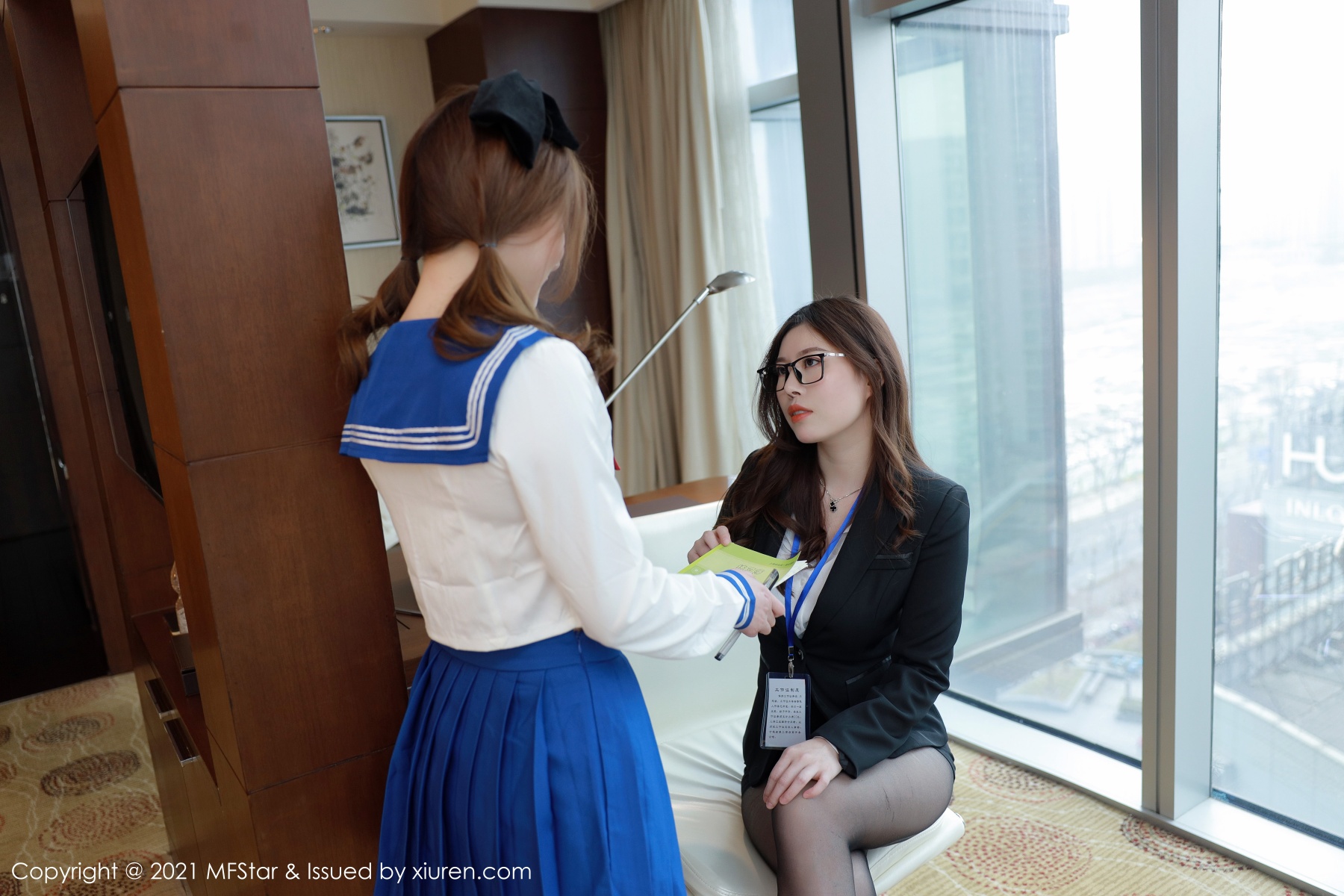 模范学院 [MFStar] 2021.02.01 VOL.451 模特合集 秀人套图 第2张