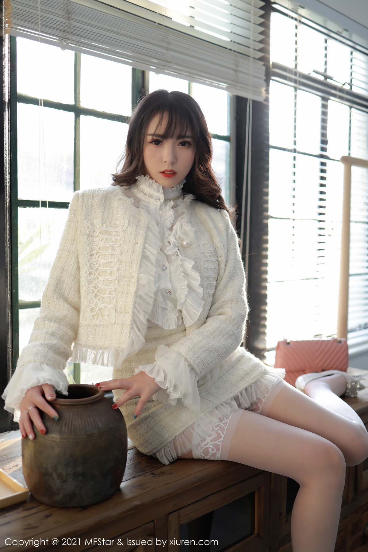 模范学院 [MFStar] 2021.01.19 VOL.442 小波多 秀人套图 第2张