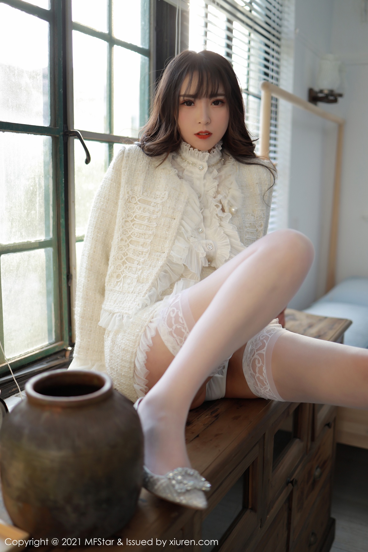 模范学院 [MFStar] 2021.01.19 VOL.442 小波多 秀人套图 第5张