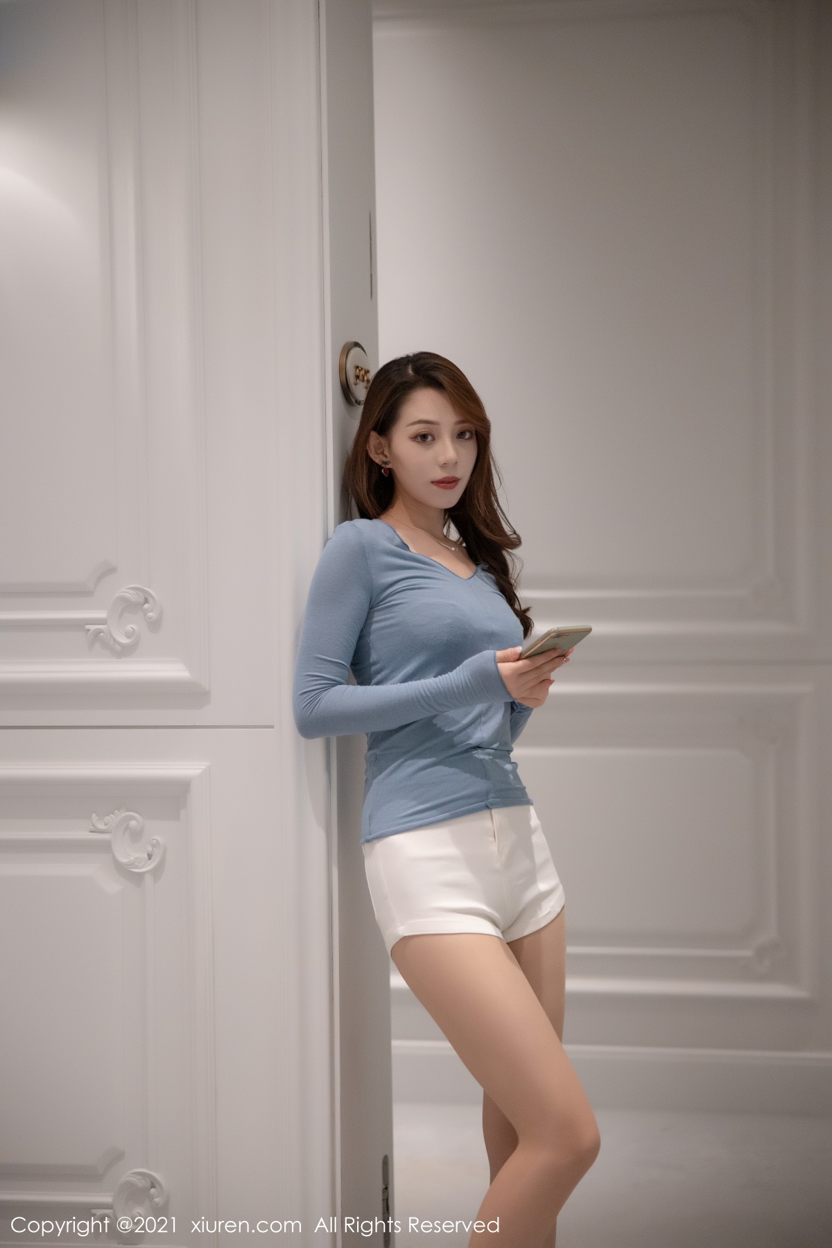 [XIUREN] 2021.01.13 言沫 秀人套图 第2张