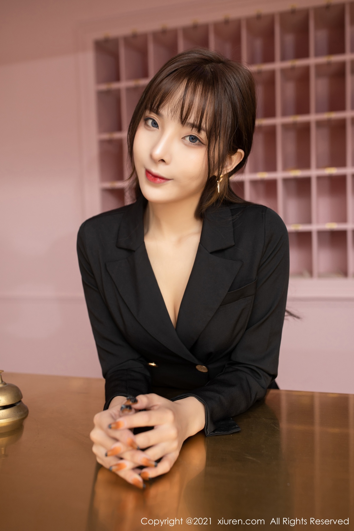 [XIUREN] 2021.01.13 陈小喵 秀人套图 第3张