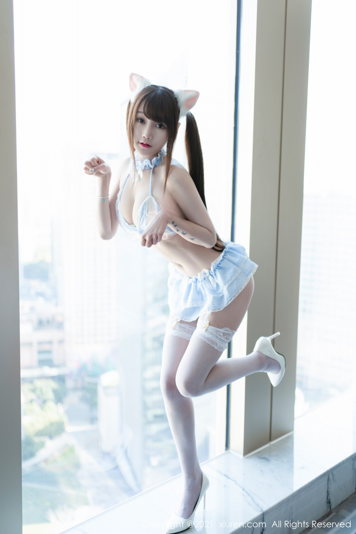 [XIUREN] 2021.02.24 星小兔 Meet u 秀人套图 第4张