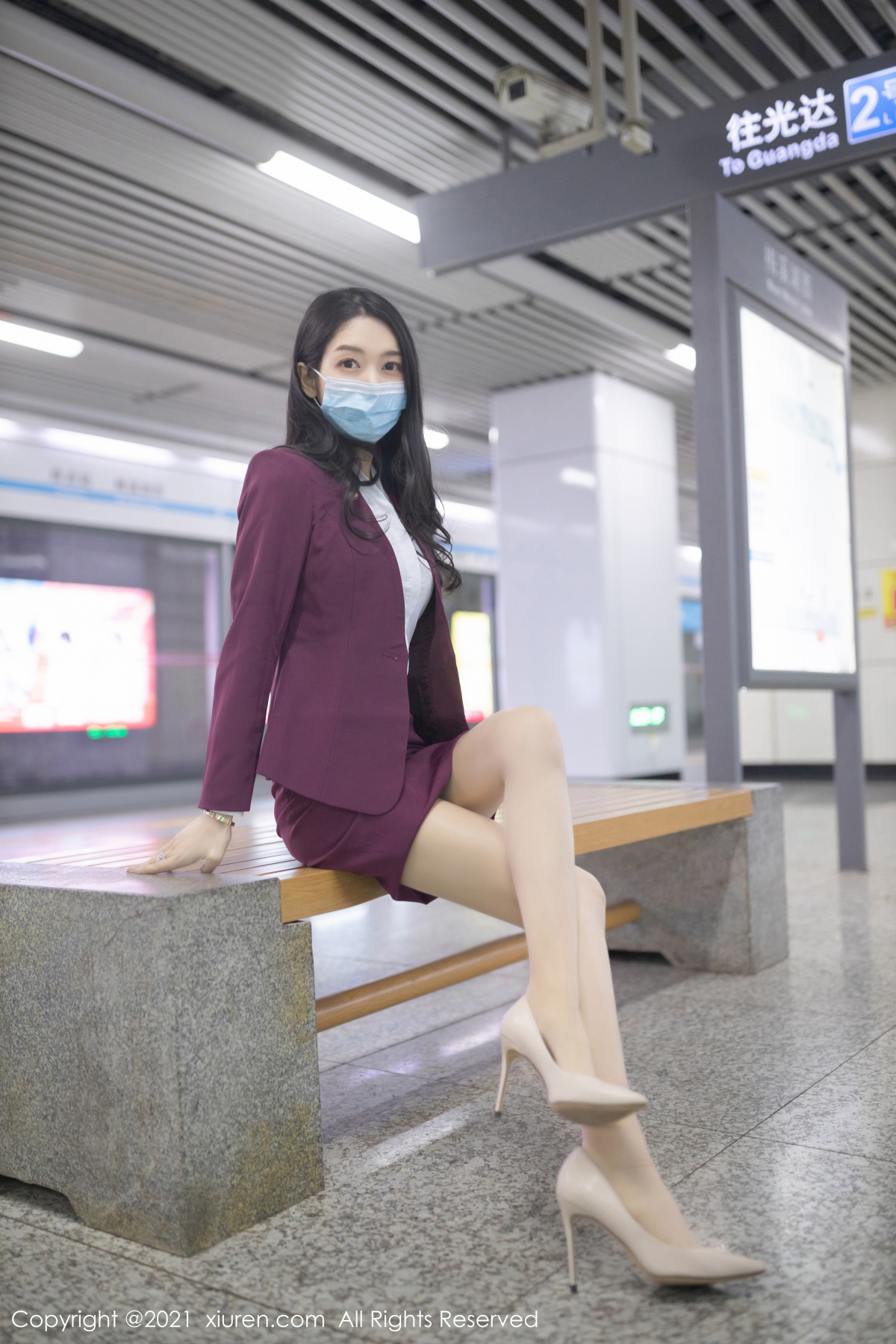 [XIUREN] 2021.02.07 Angela小热巴 秀人套图 第3张