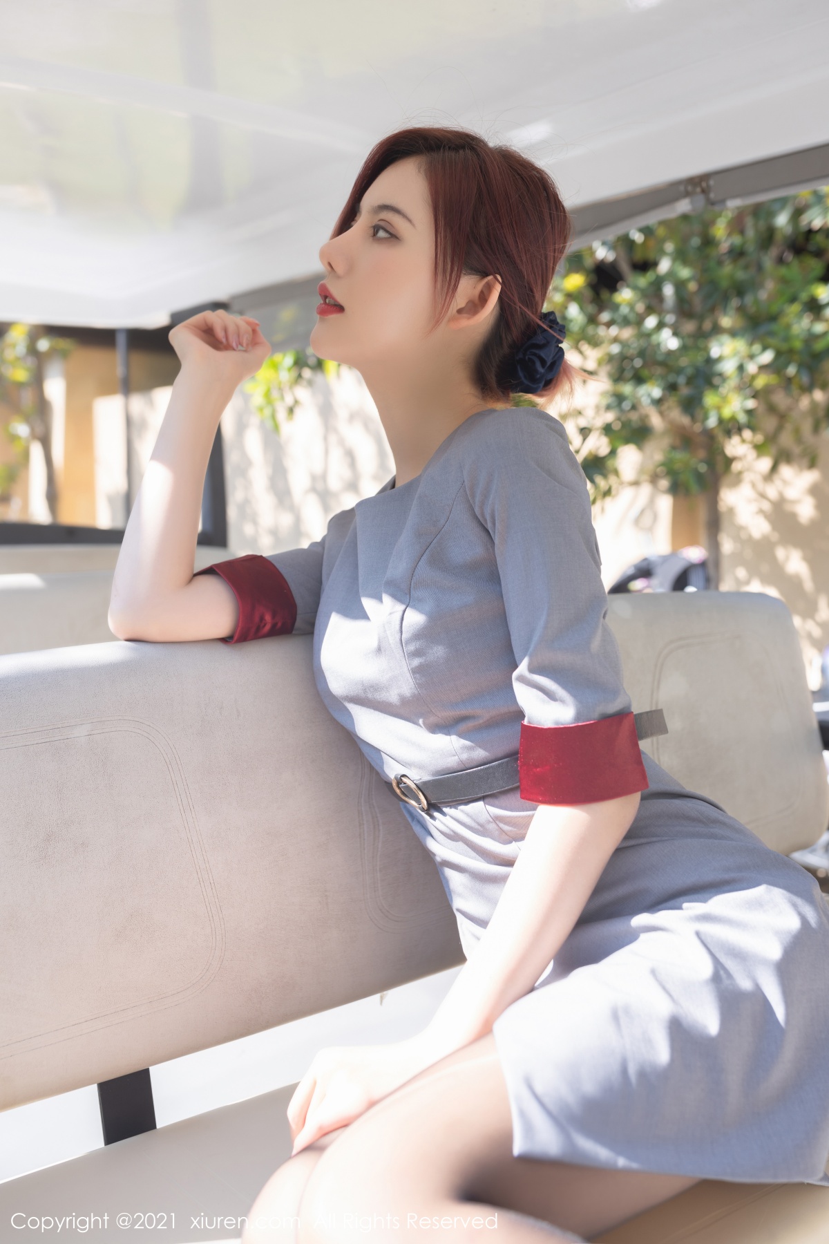 [XIUREN] 2021.04.12 就是阿朱啊 秀人套图 第5张