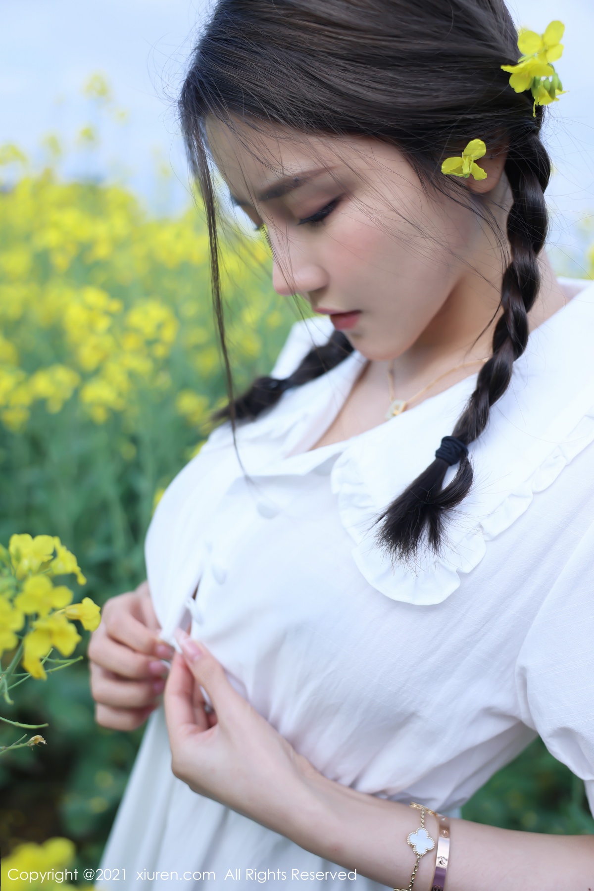 [XIUREN] 2021.04.07 夏西CiCi 秀人套图 第3张