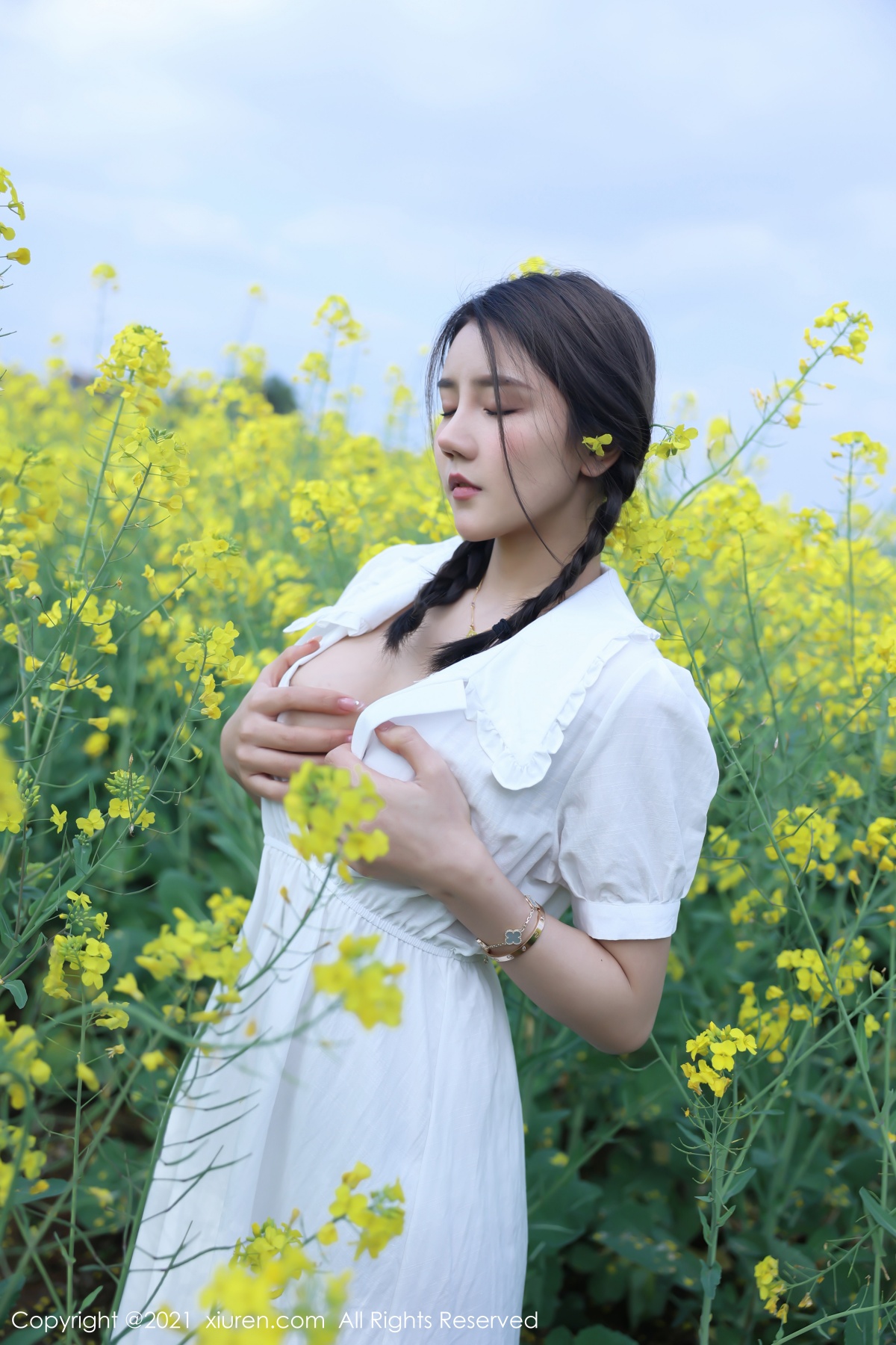 [XIUREN] 2021.04.07 夏西CiCi 秀人套图 第4张