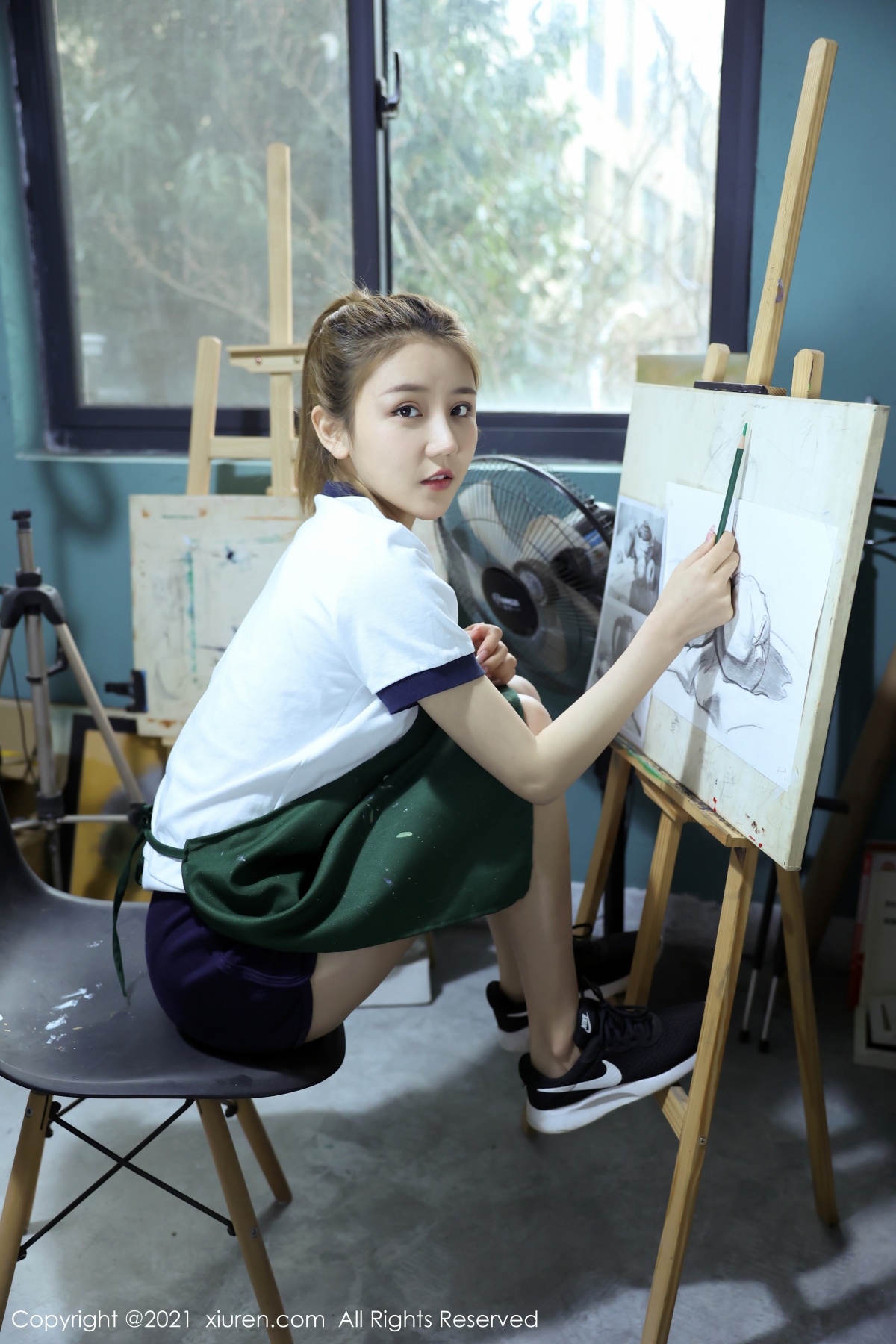 [XIUREN] 2021.03.22 夏西CiCi 秀人套图 第3张