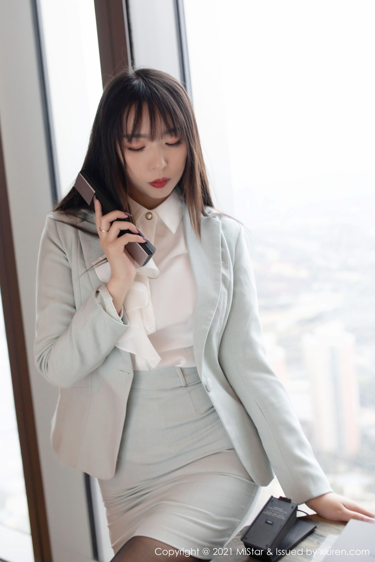 魅妍社MiStar [MiStar] 2021.03.23 VOL.328 小波多 秀人套图 第2张