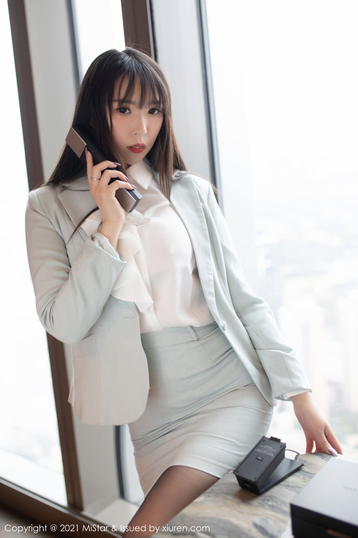 魅妍社MiStar [MiStar] 2021.03.23 VOL.328 小波多 秀人套图 第3张