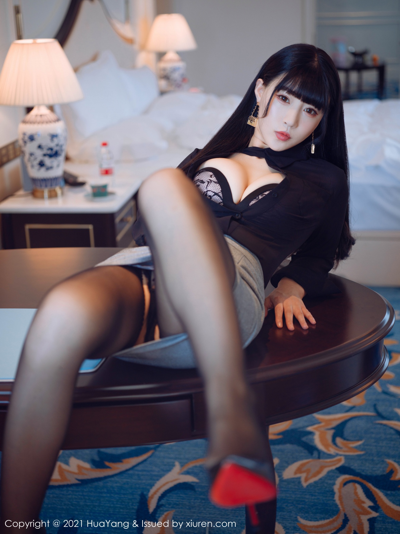 花漾show [HuaYang] 2021.05.11 VOL.401 朱可儿Flower 秀人套图 第2张
