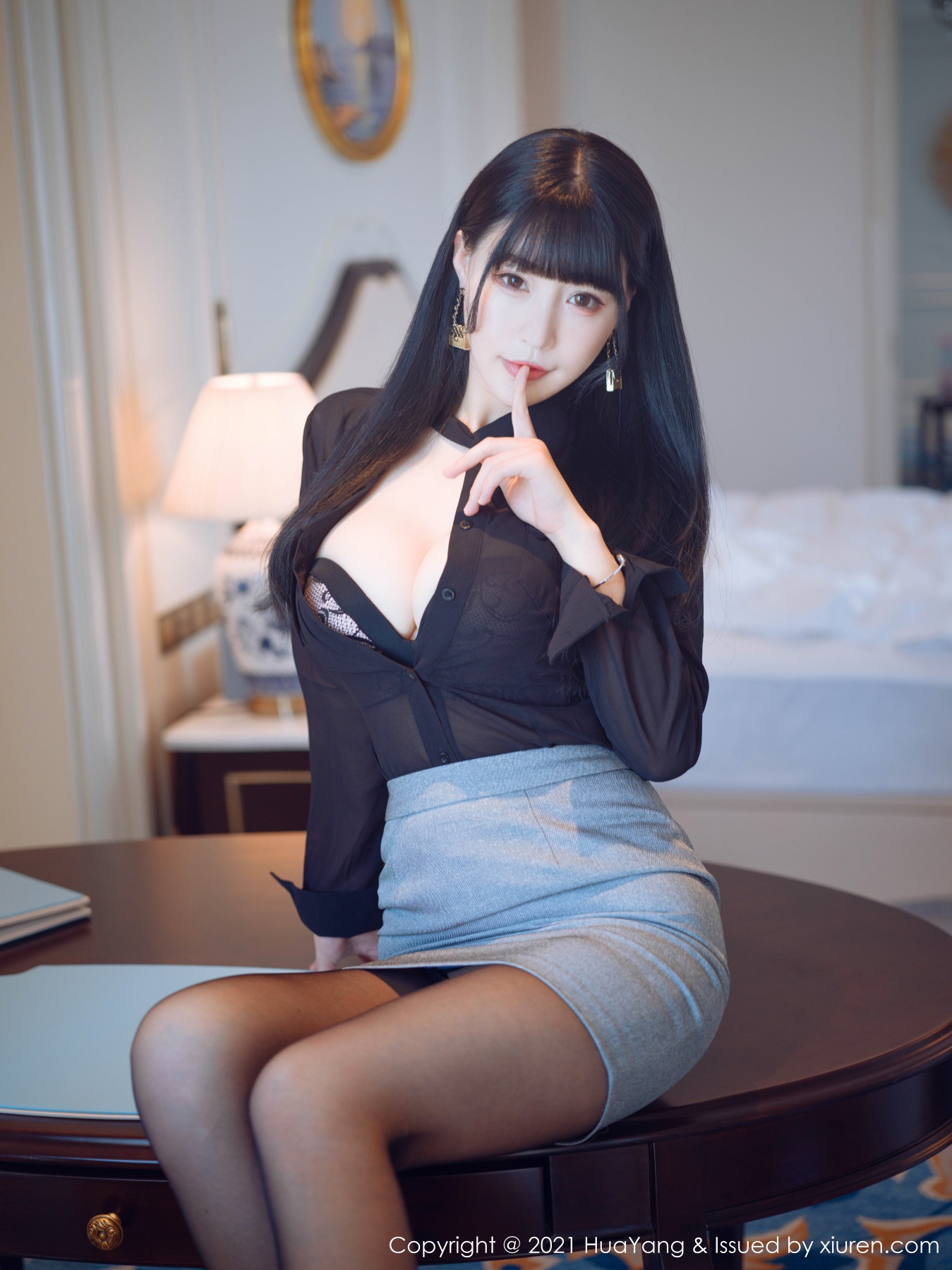 花漾show [HuaYang] 2021.05.11 VOL.401 朱可儿Flower 秀人套图 第3张