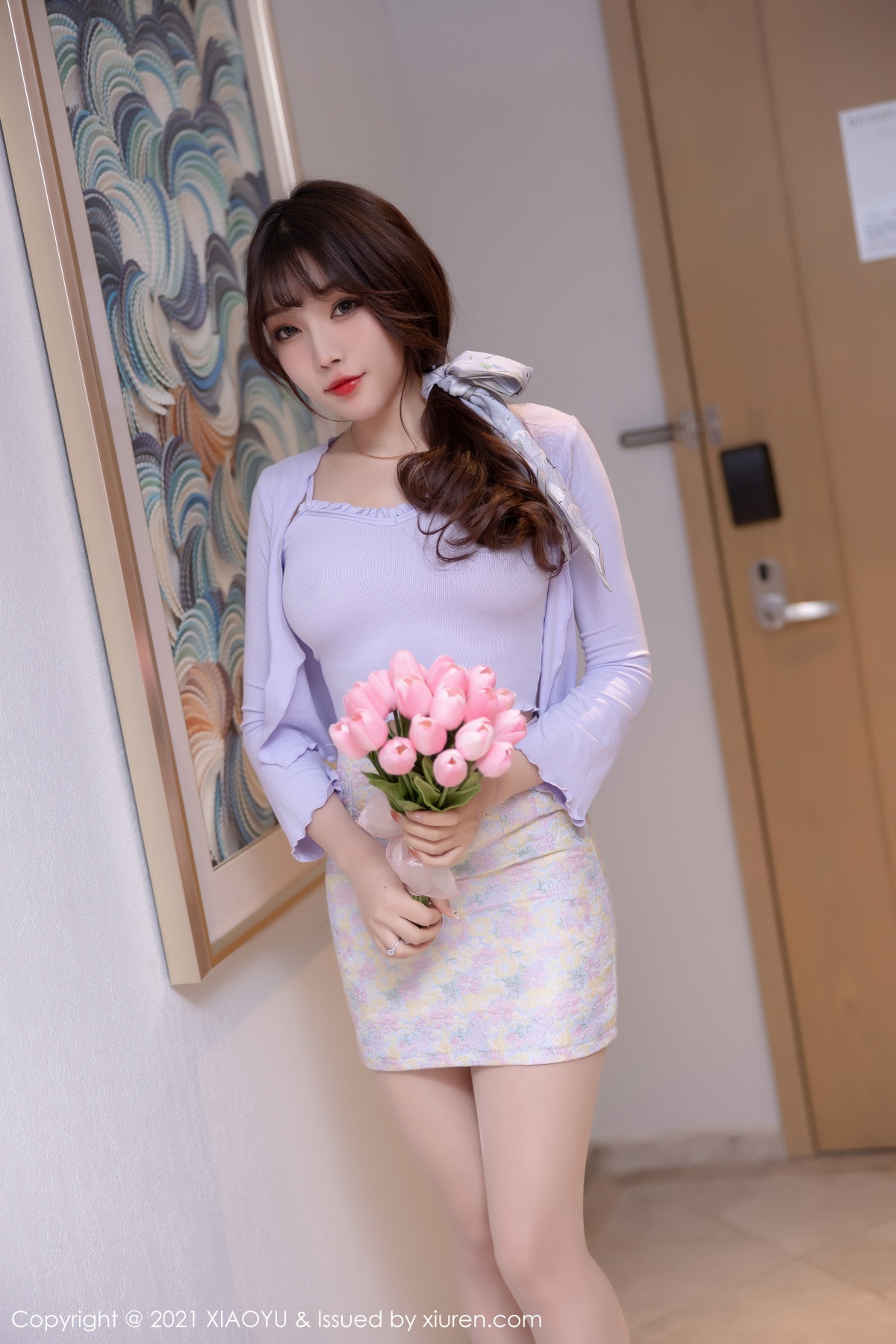 语画界 [XIAOYU] 2021.05.12 VOL.526 芝芝Booty 秀人套图 第2张