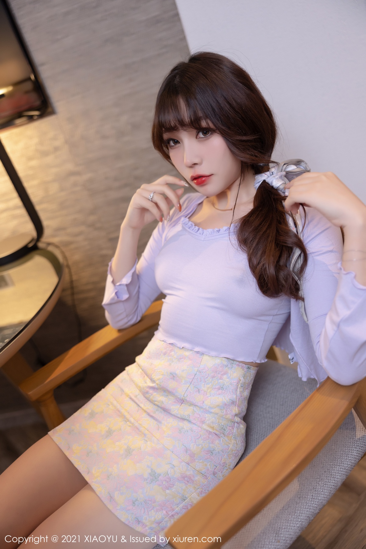 语画界 [XIAOYU] 2021.05.12 VOL.526 芝芝Booty 秀人套图 第5张