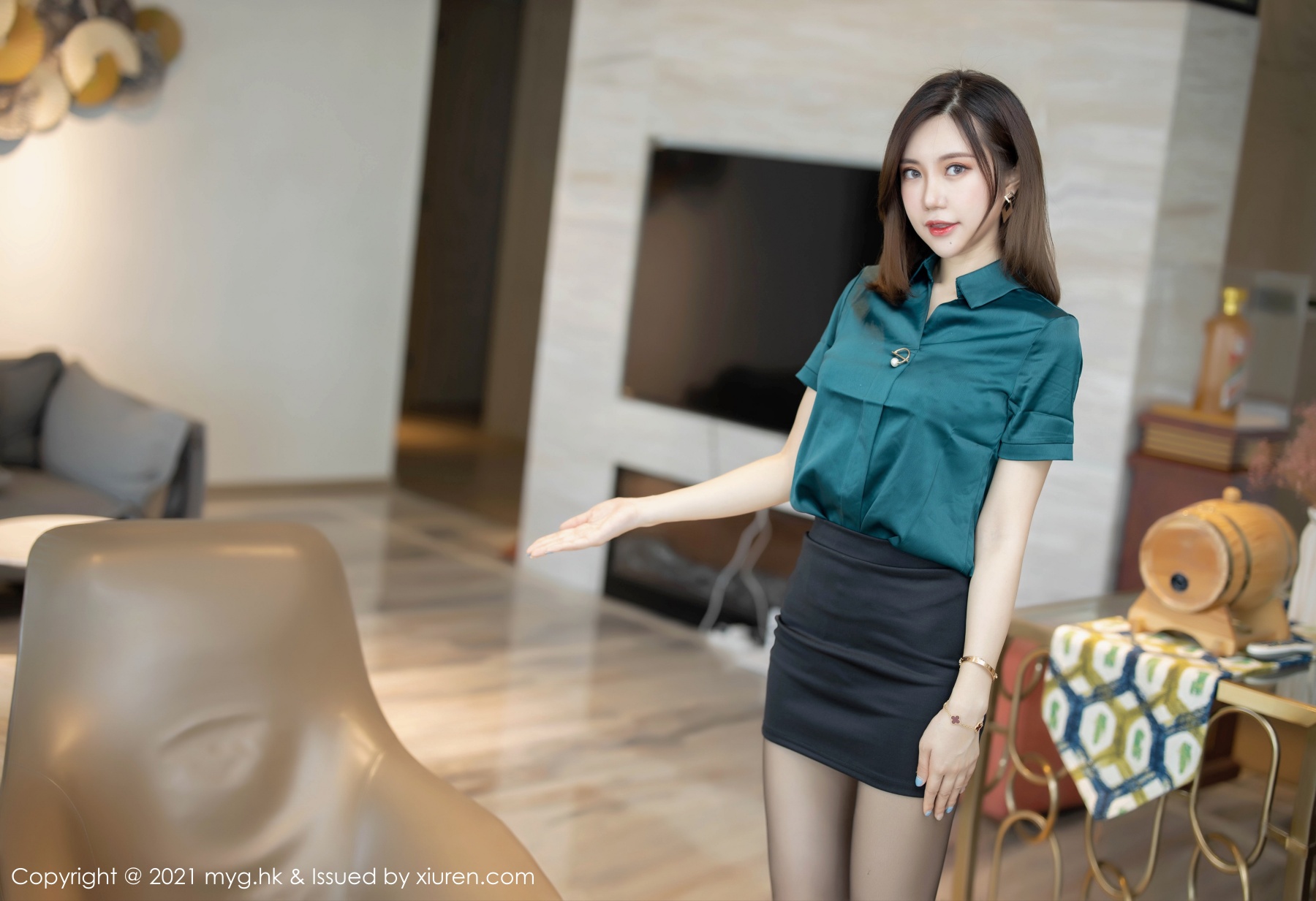 美媛馆 [MyGirl] 2021.04.29 VOL.516 绮里嘉Carina 秀人套图 第5张