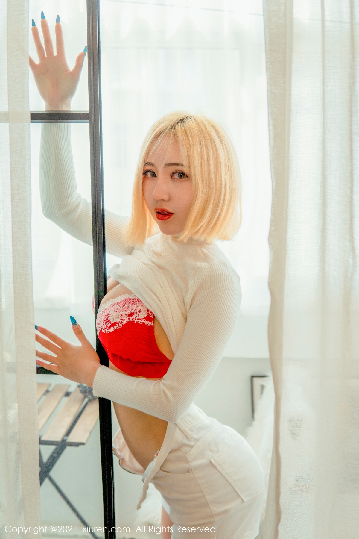 [XIUREN] 2021.03.22 文静儿 秀人套图 第3张