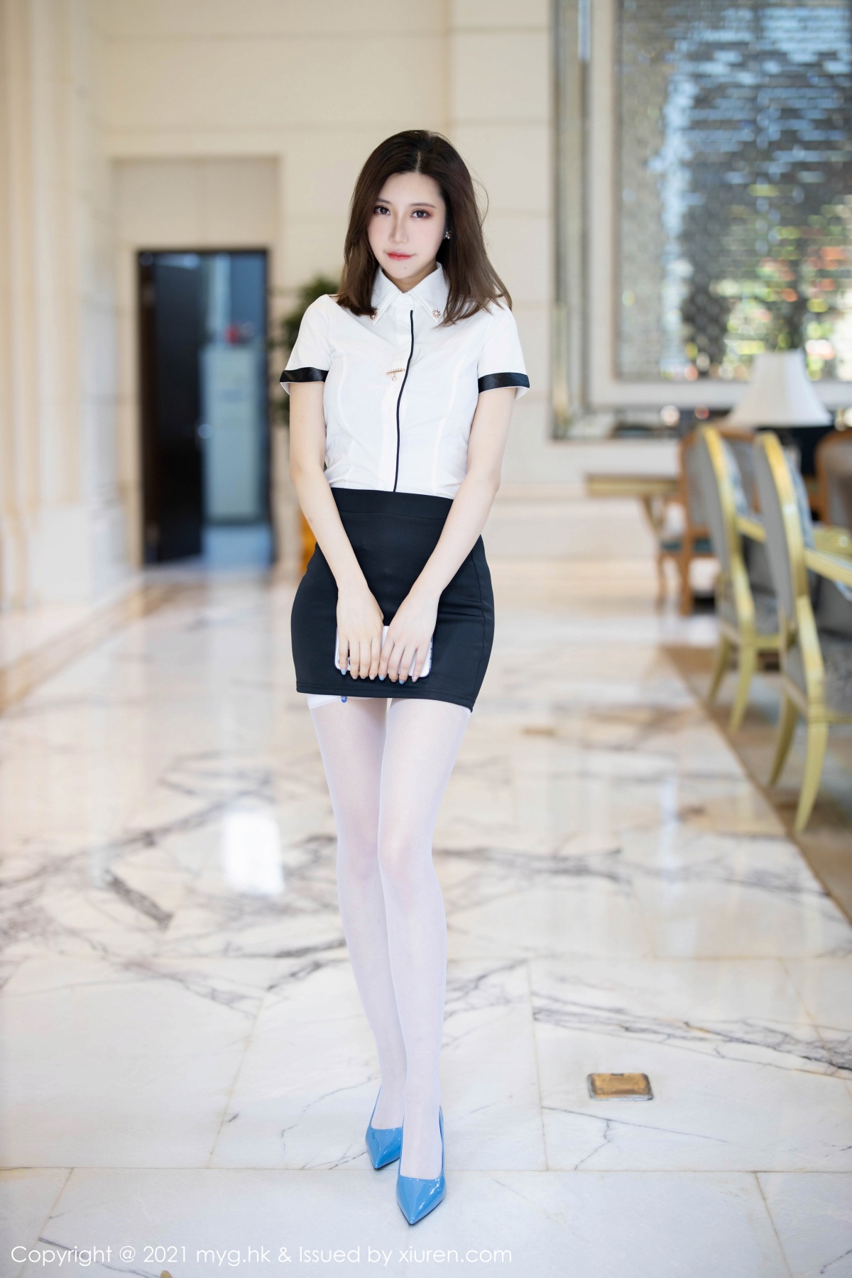 美媛馆 [MyGirl] 2021.04.14 VOL.511 绮里嘉Carina 秀人套图 第2张