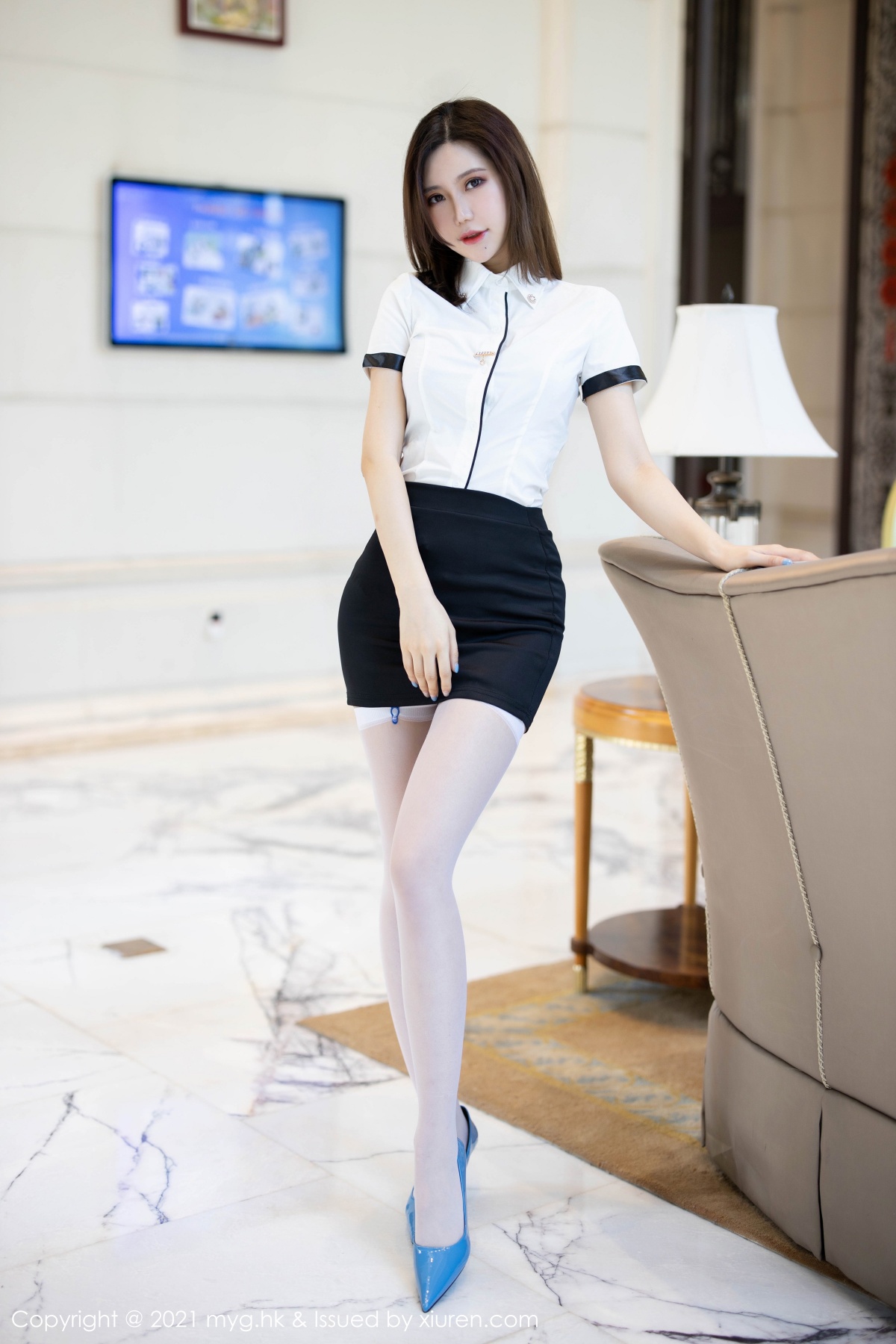美媛馆 [MyGirl] 2021.04.14 VOL.511 绮里嘉Carina 秀人套图 第3张