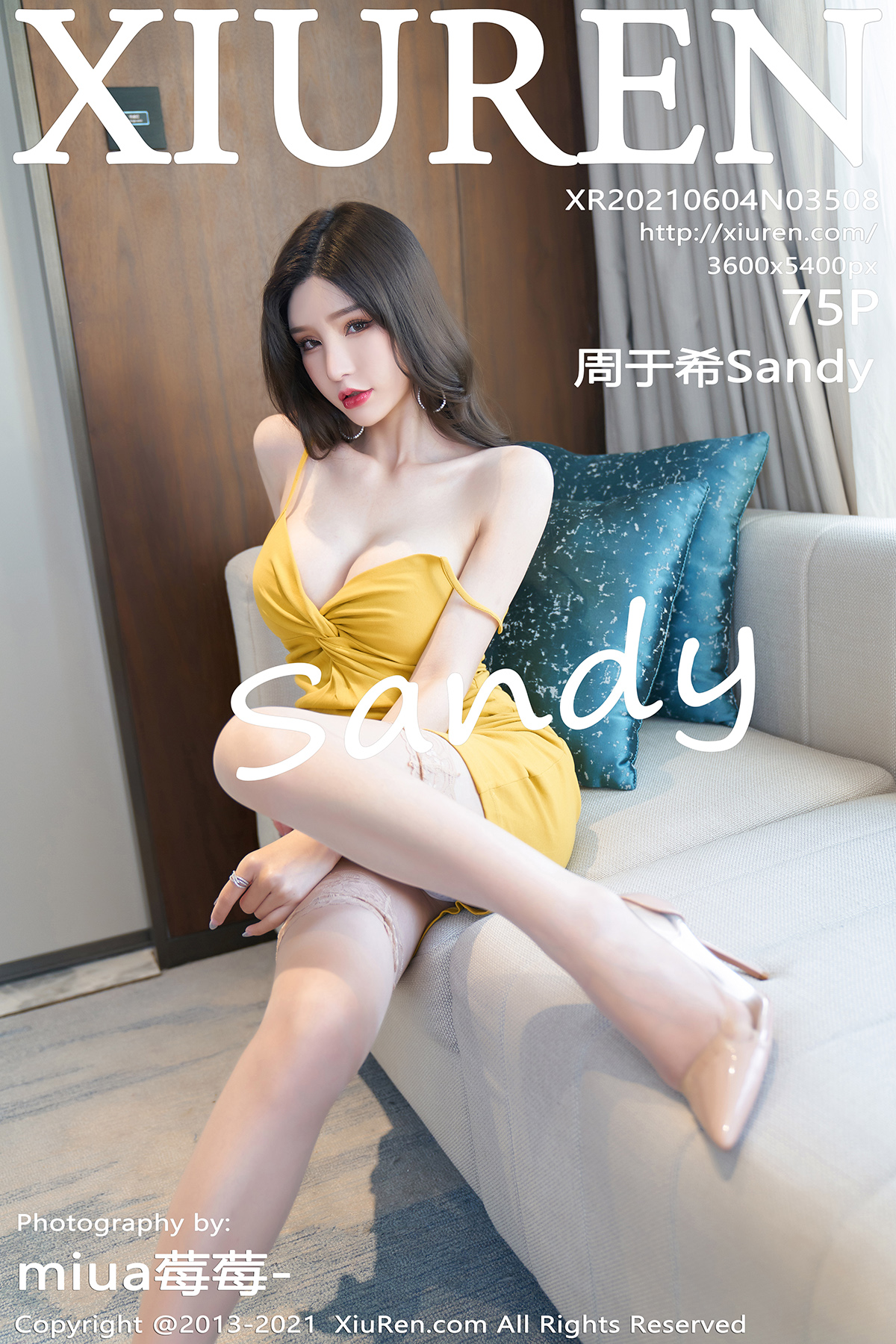 秀人 [XIUREN] 2021.06.04 周于希Sandy