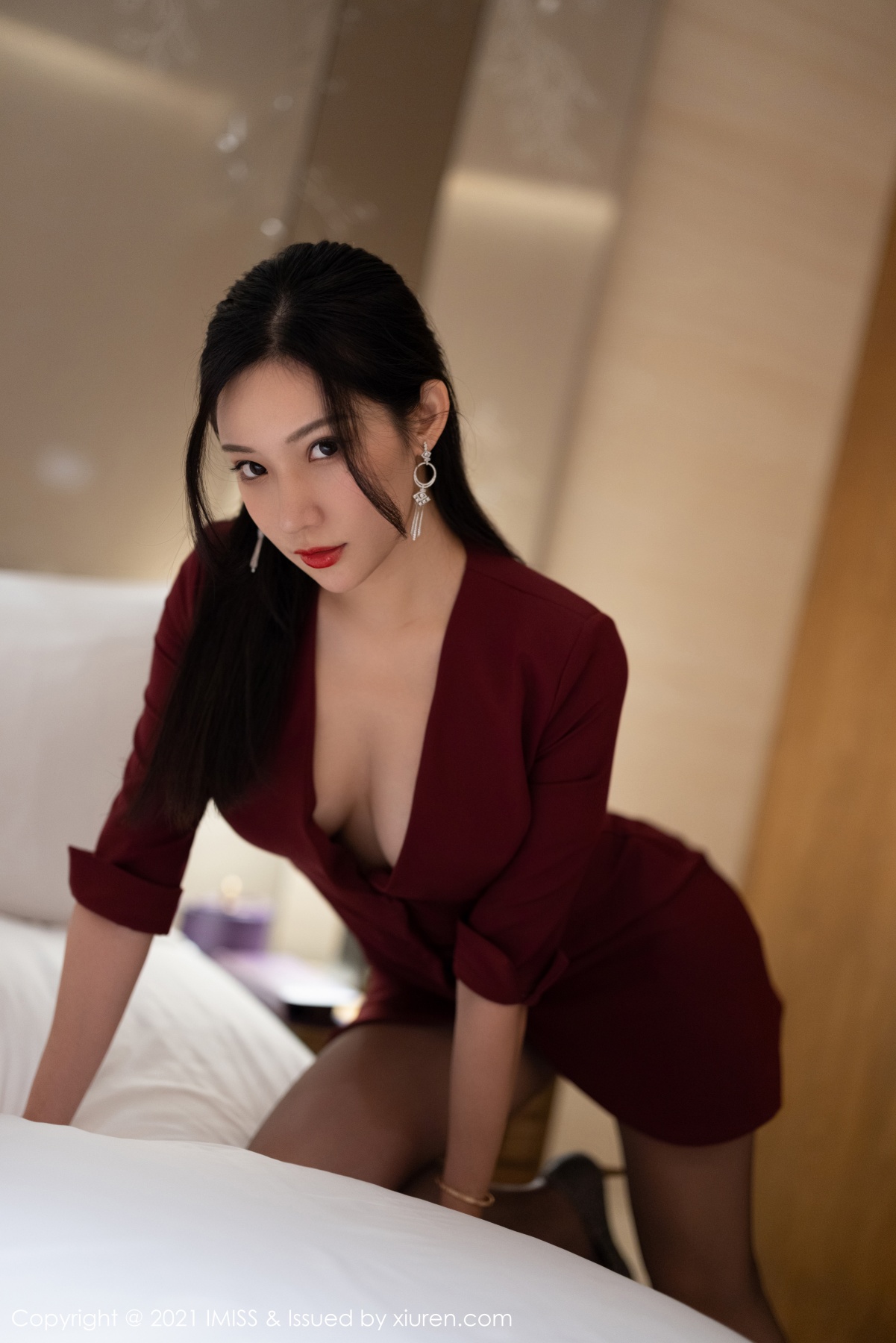 爱蜜社 [IMISS] 2021.06.02 VOL.598 小狐狸Kathryn 秀人套图 第2张
