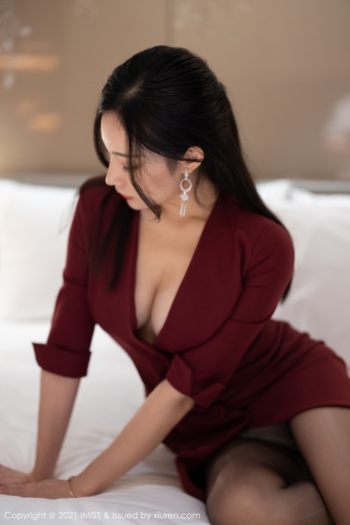 爱蜜社 [IMISS] 2021.06.02 VOL.598 小狐狸Kathryn 秀人套图 第3张