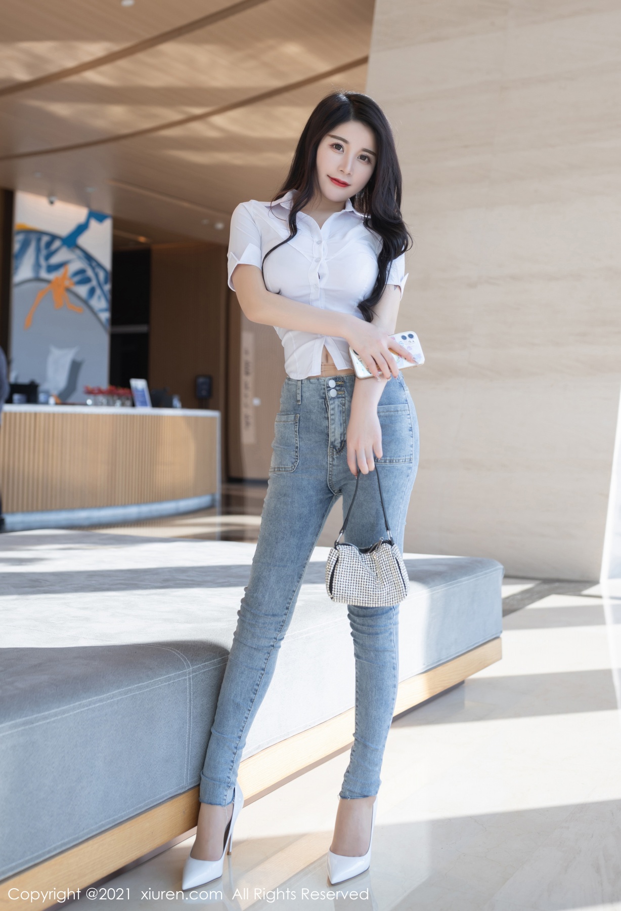 秀人 [XIUREN] 2021.05.03 美七 Mia 秀人套图 第3张