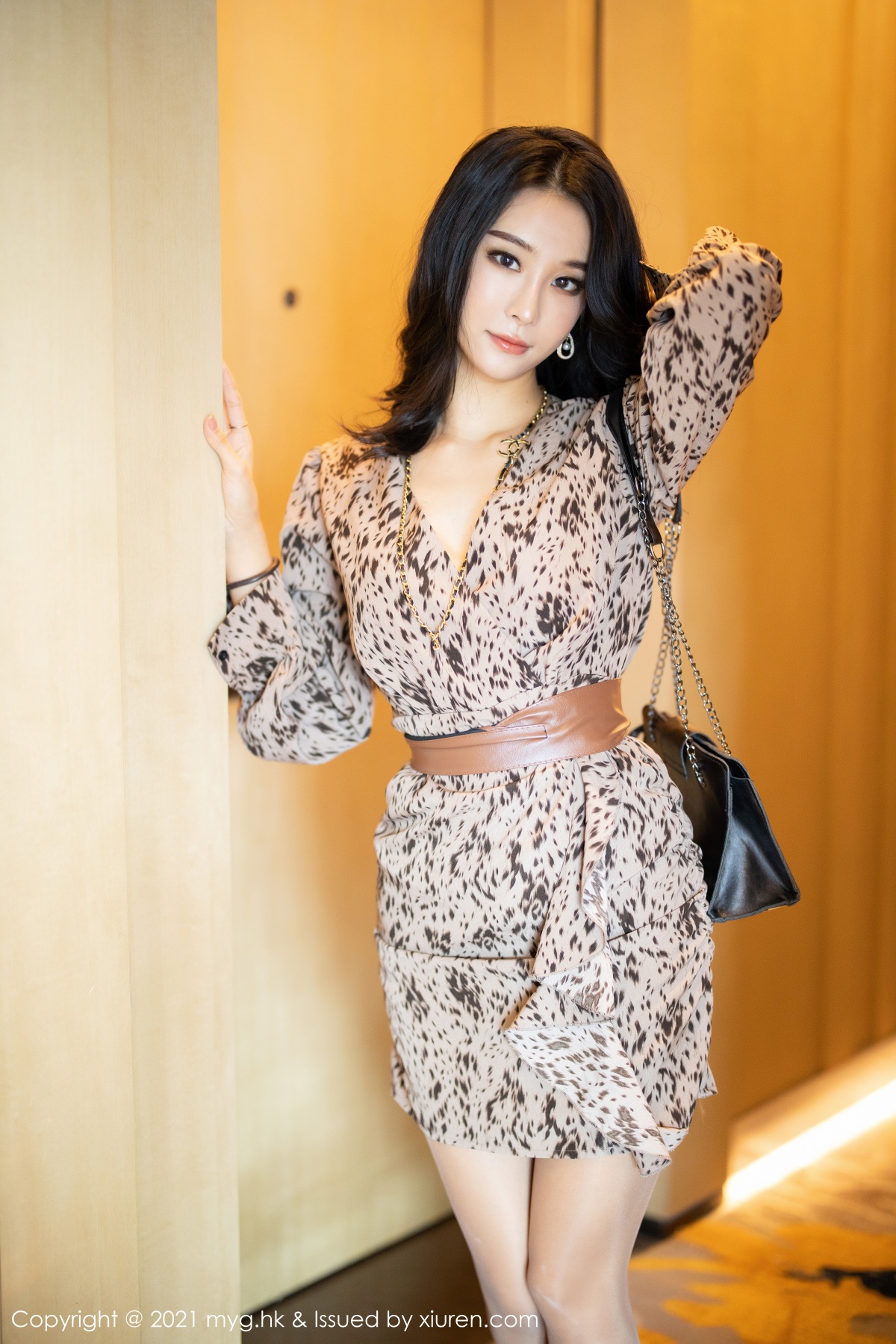 美媛馆 [MyGirl] 2021.06.03 VOL.532 蓝夏Akasha 秀人套图 第4张