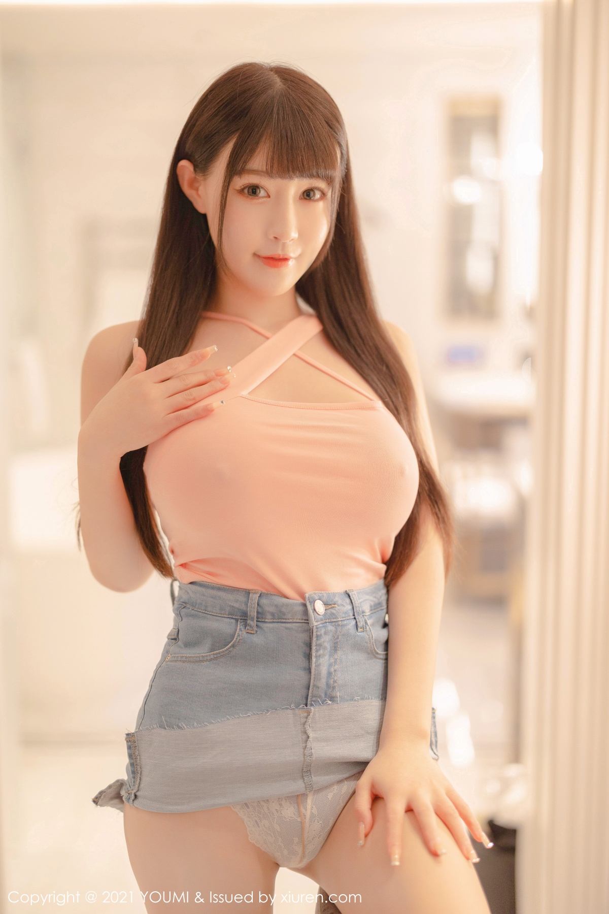 尤蜜荟 [YOUMI] 2021.06.03 VOL.649 朱可儿Flower 秀人套图 第4张
