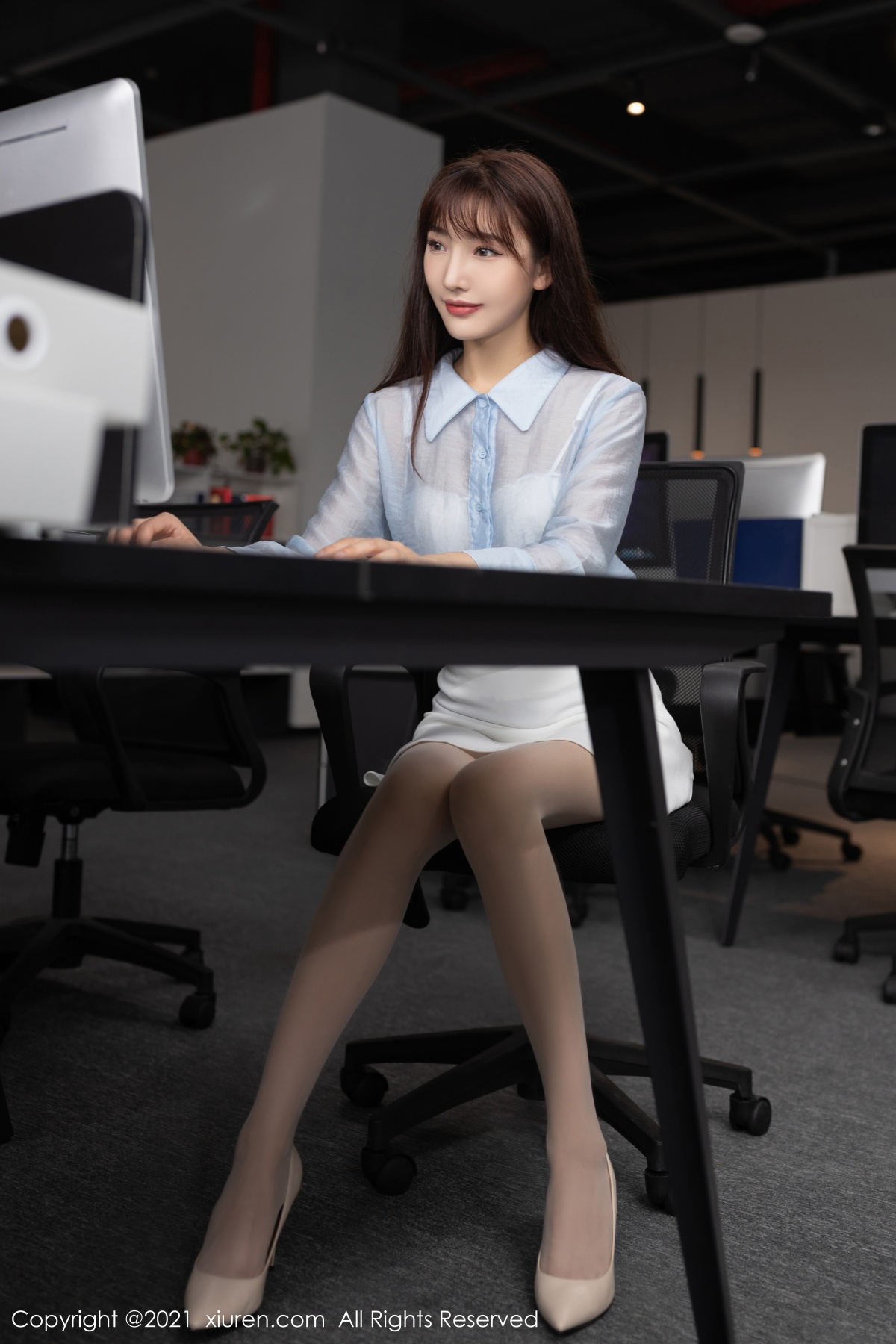 秀人 [XIUREN] 2021.07.08 陆萱萱 秀人套图 第4张