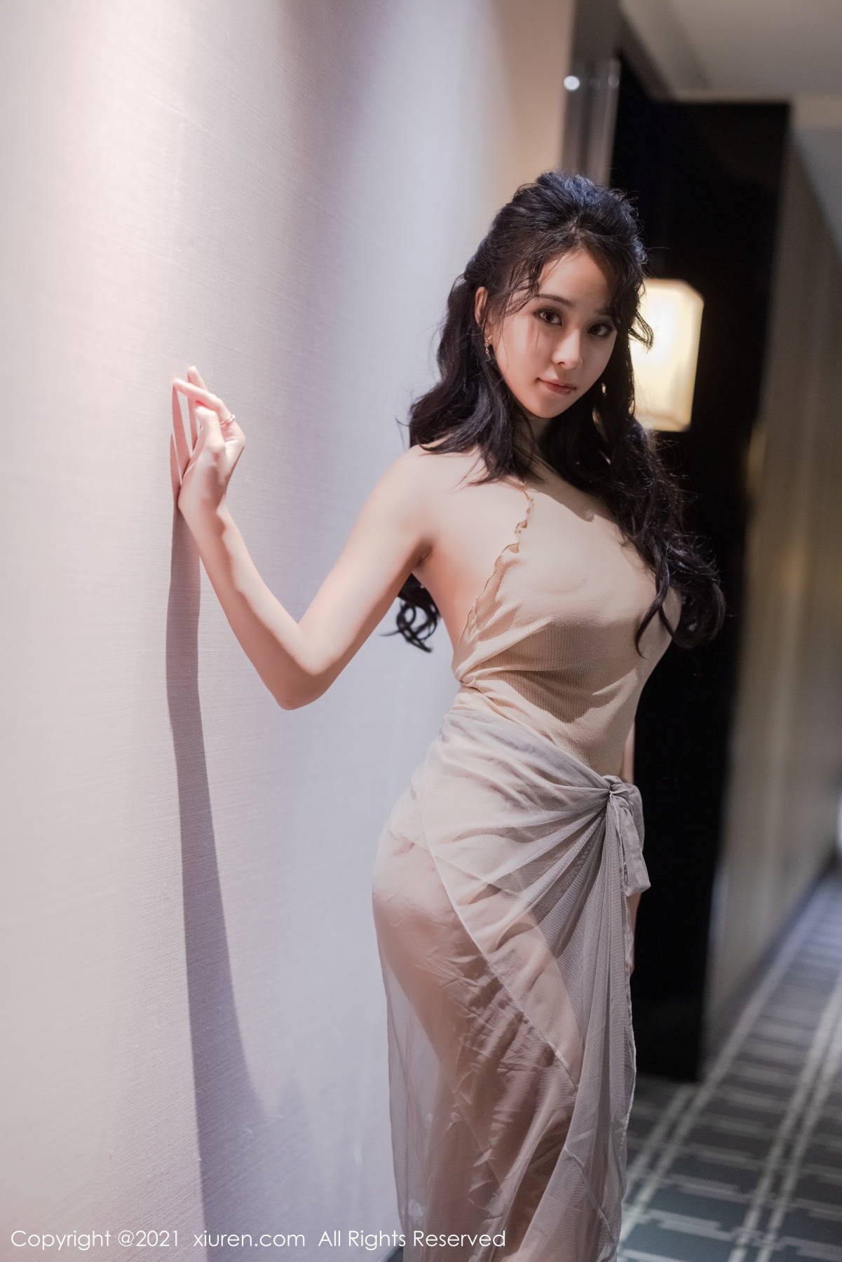 秀人 [XIUREN] 2021.07.01 蓝夏Akasha 秀人套图 第3张