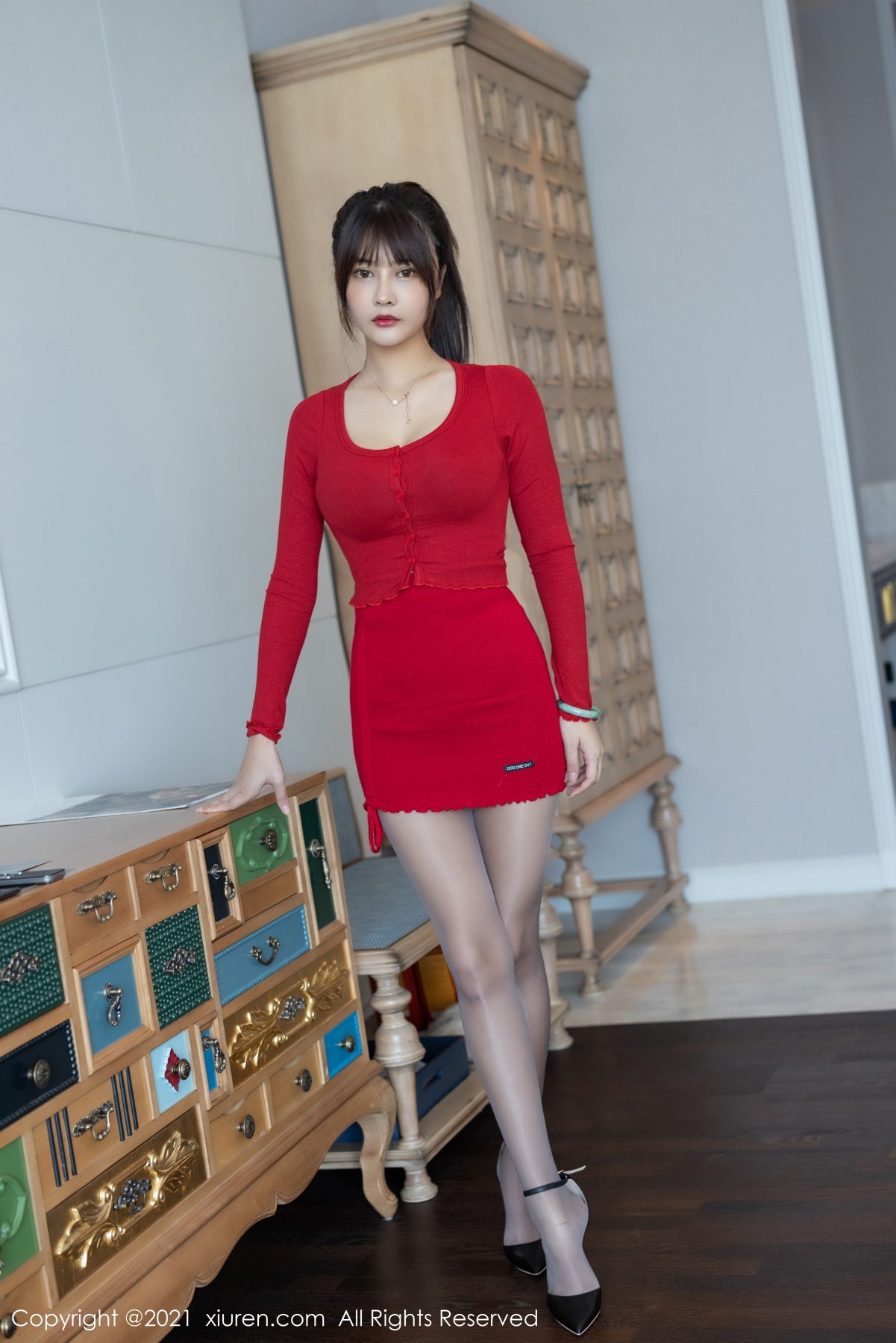秀人 [XIUREN] 2021.06.23 萌奈子 秀人套图 第2张