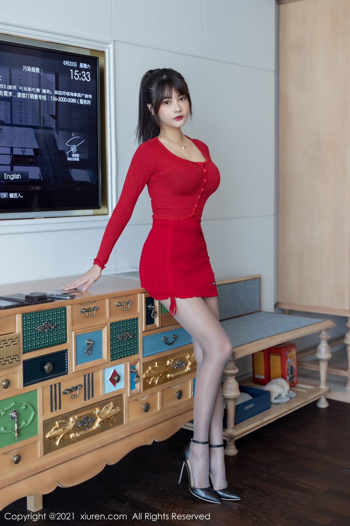 秀人 [XIUREN] 2021.06.23 萌奈子 秀人套图 第4张