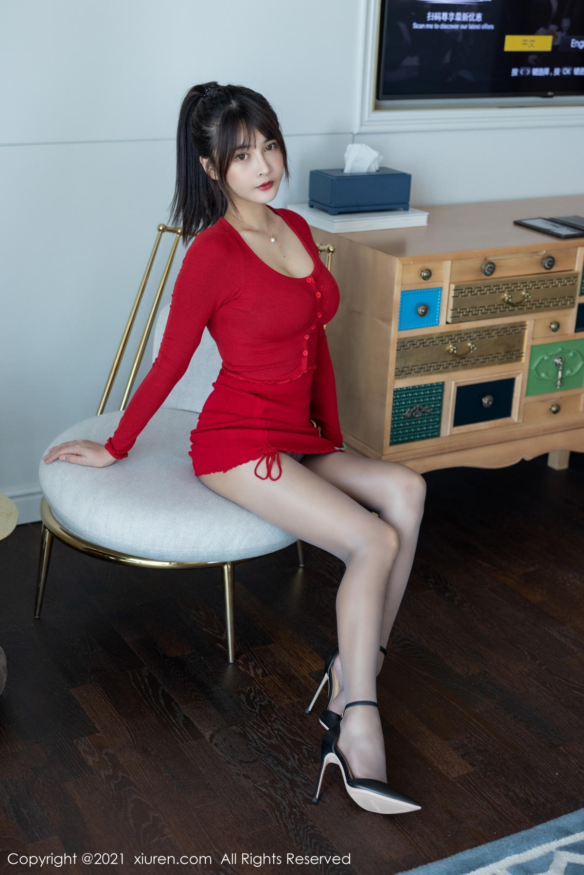 秀人 [XIUREN] 2021.06.23 萌奈子 秀人套图 第5张