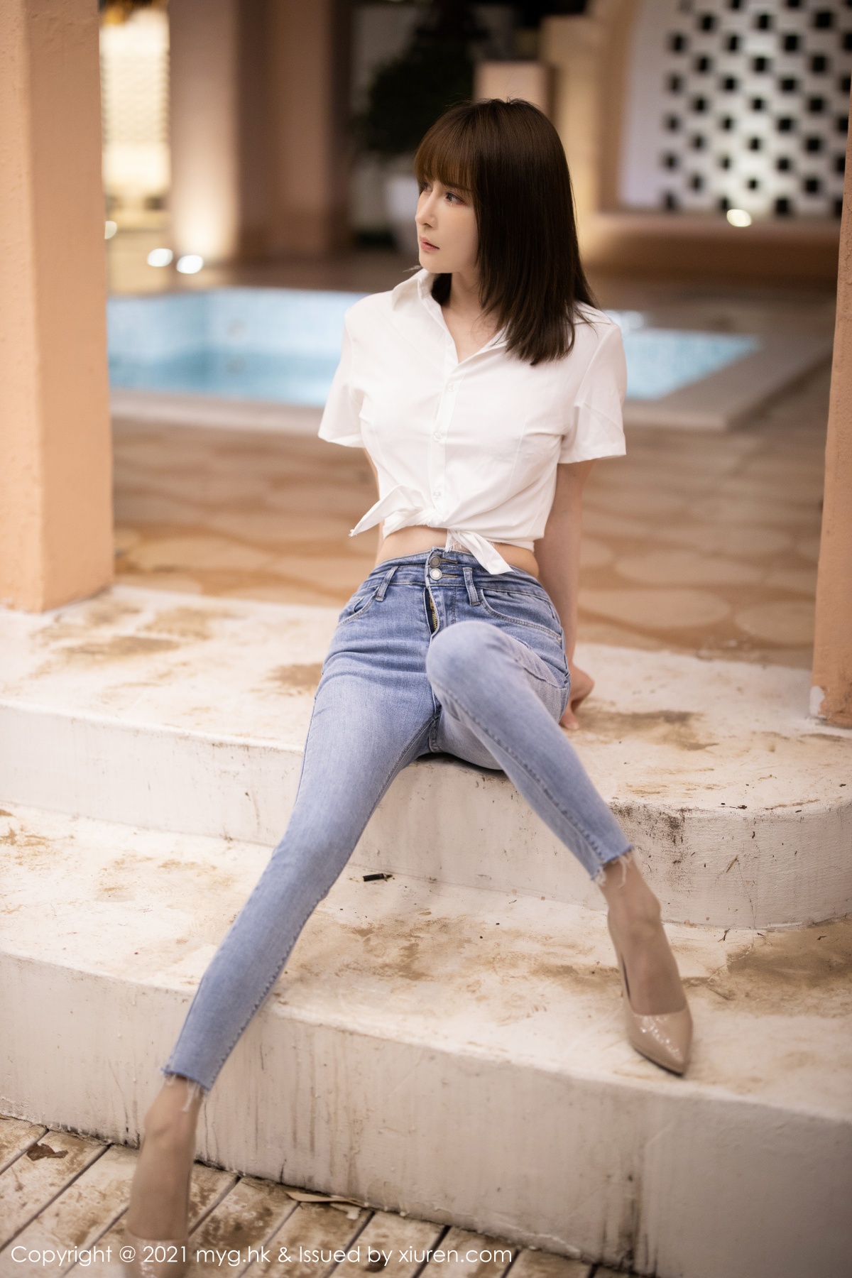 美媛馆 [MyGirl] 2021.06.16 VOL.540 蔡文钰Abby 秀人套图 第4张