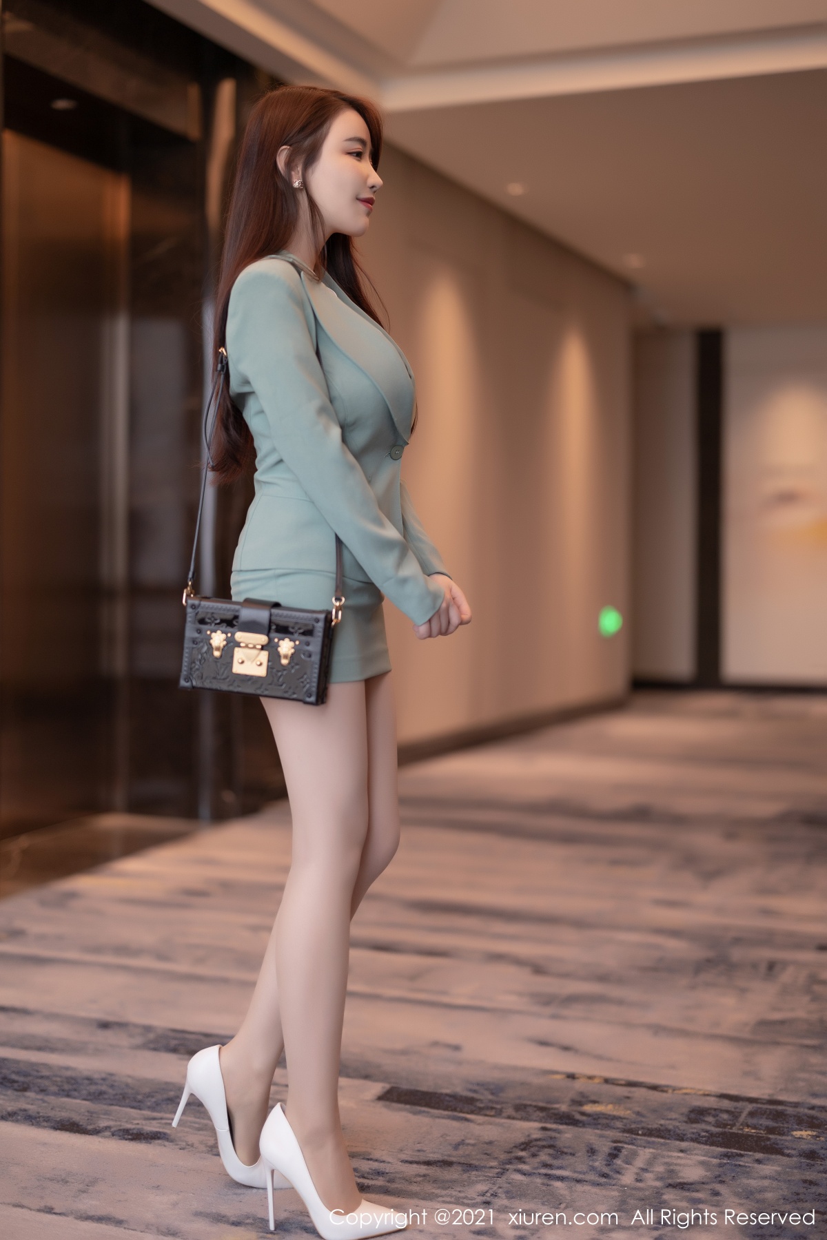 秀人 [XIUREN] 2021.07.28 Cherry绯月樱 秀人套图 第4张