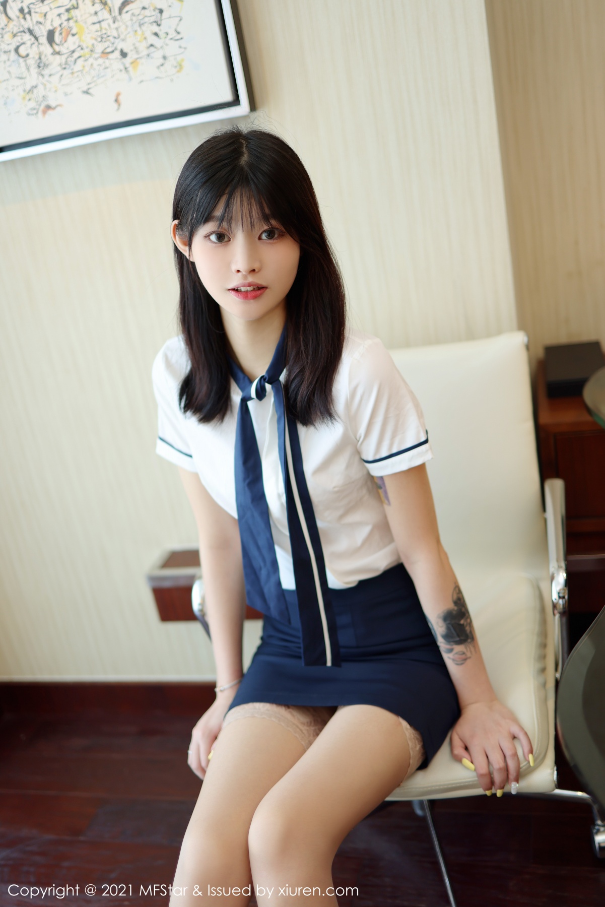 模范学院 [MFStar] 2021.07.23 VOL.516 77qiqi 秀人套图 第3张