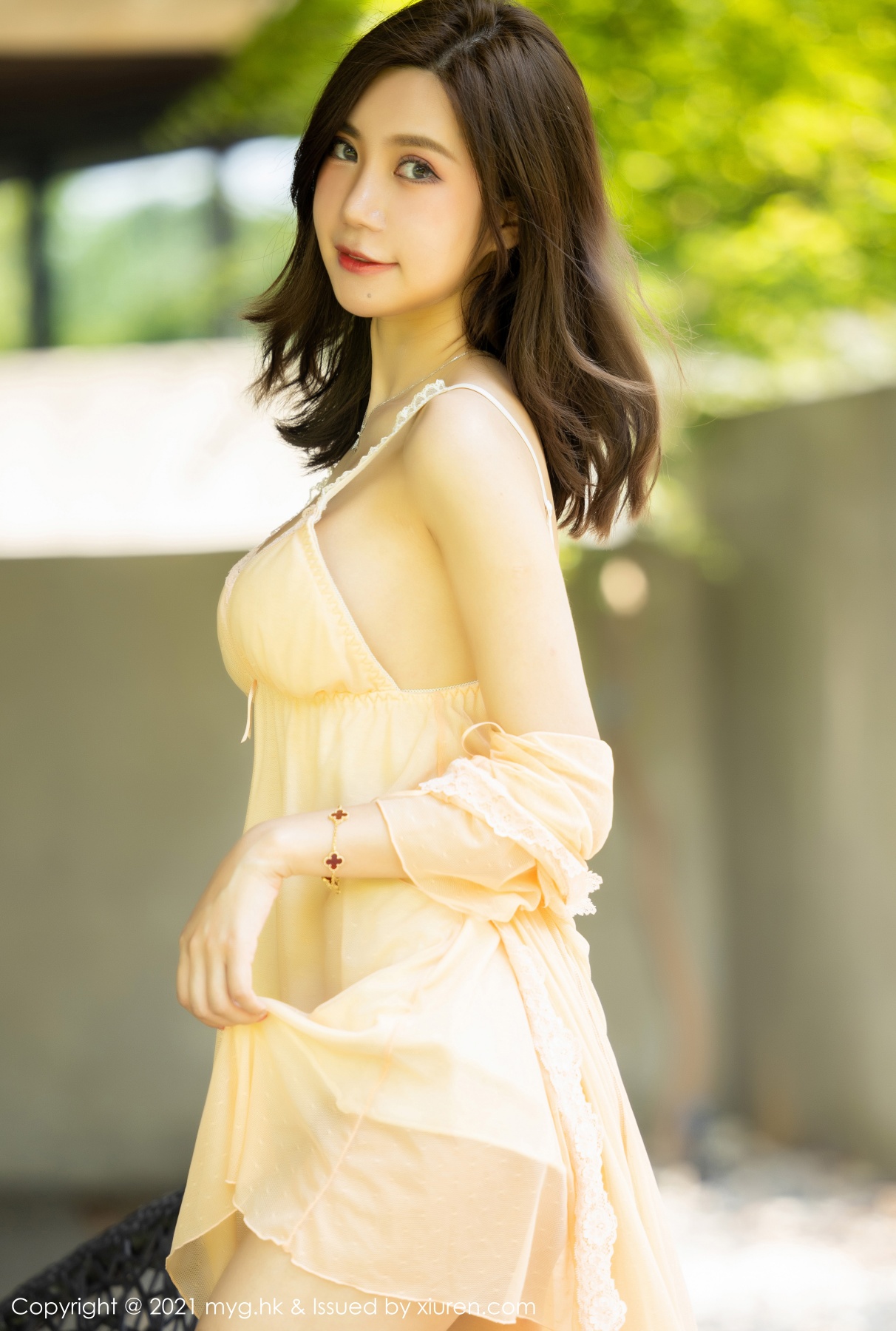 美媛馆 [MyGirl] 2021.07.22 VOL.561 绮里嘉Carina 秀人套图 第3张