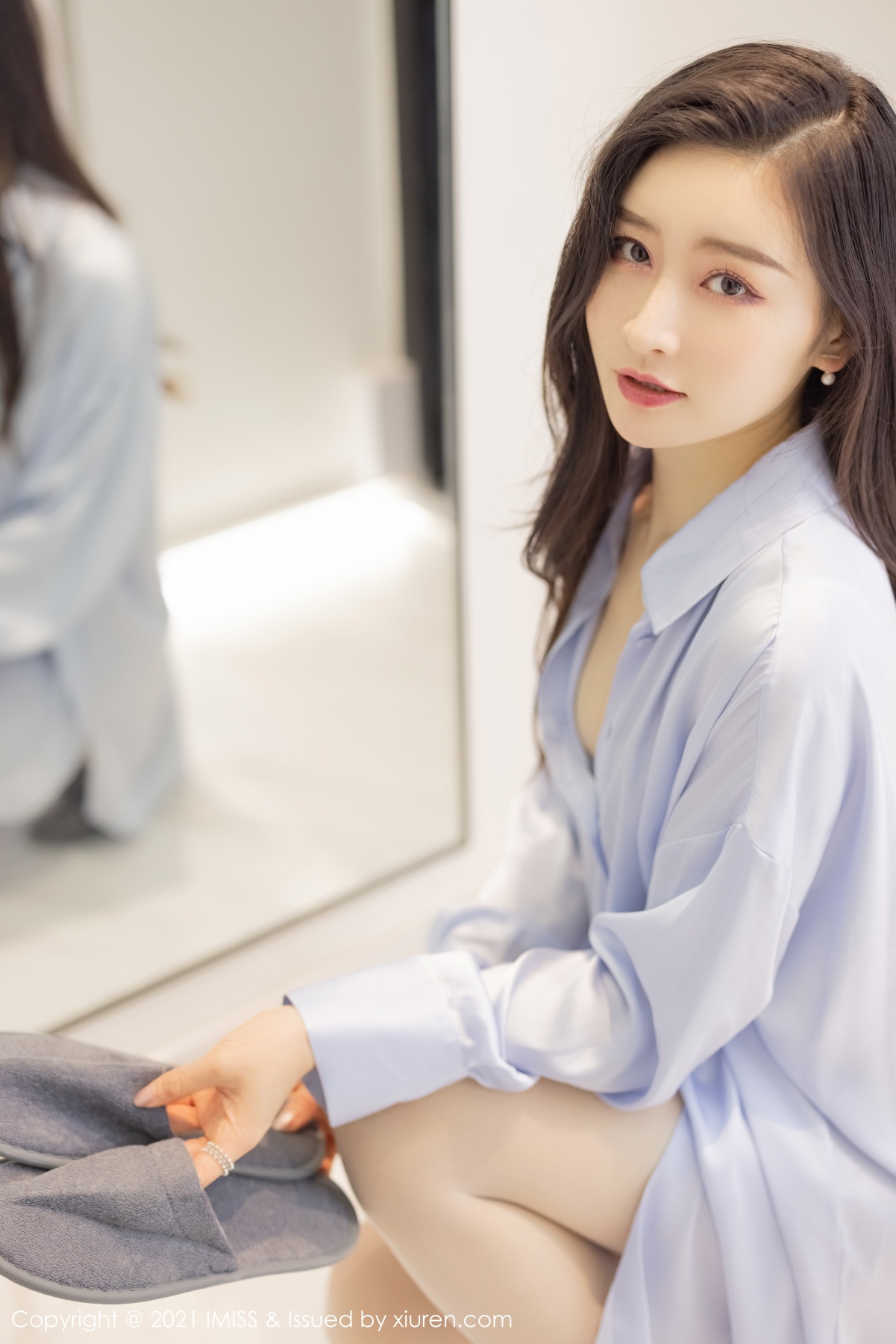 爱蜜社 [IMISS] 2021.07.15 VOL.614 Vanessa 秀人套图 第3张