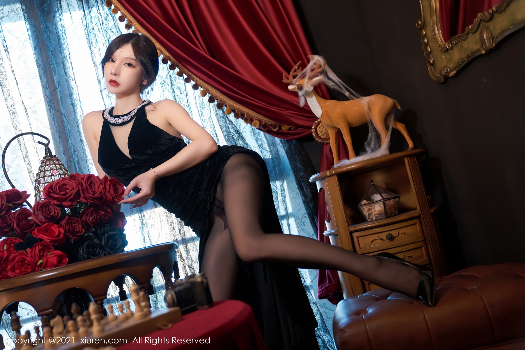 秀人 [XIUREN] 2021.08.31 周于希Sandy 秀人套图 第5张
