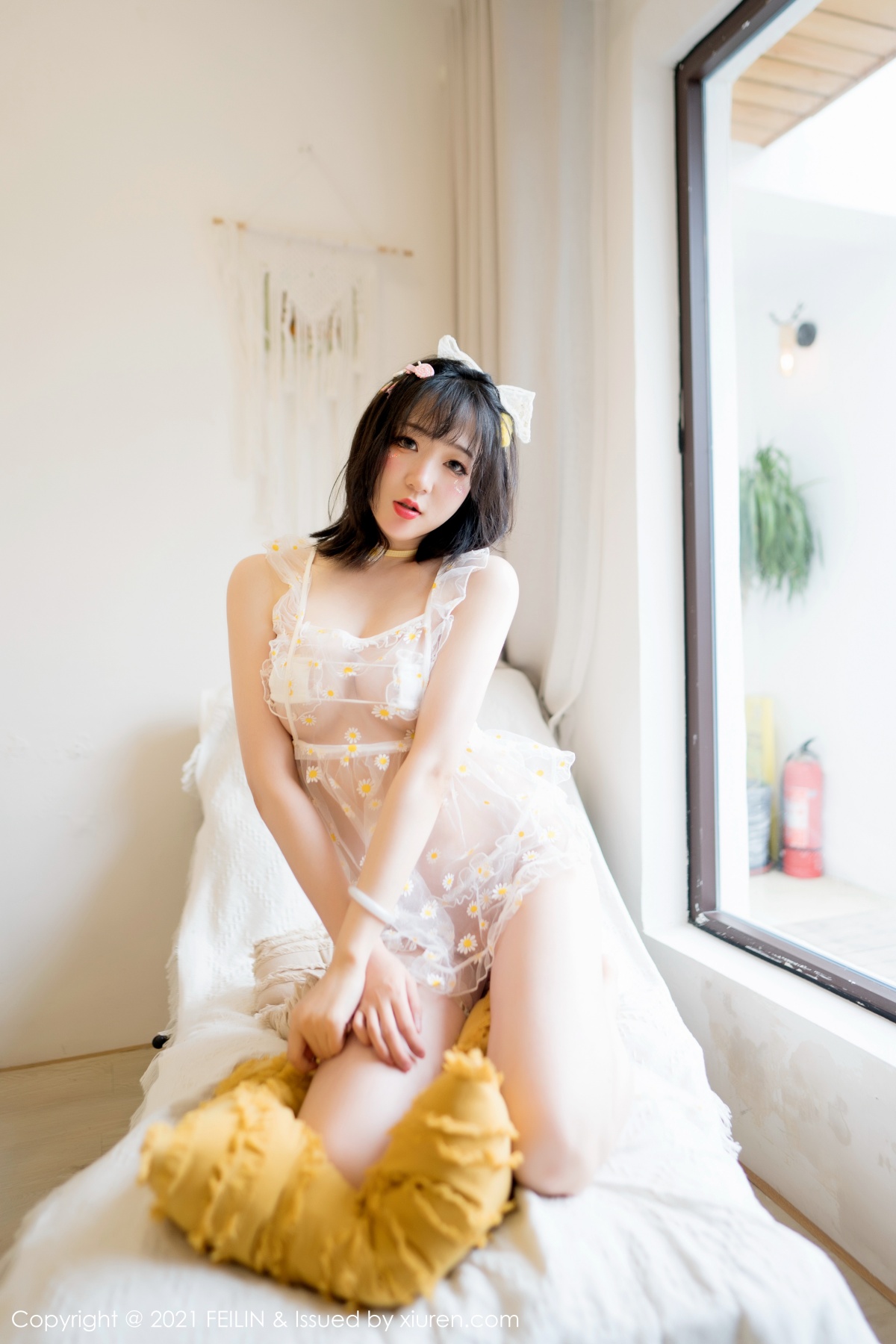 嗲囡囡 [FEILIN] 2021.08.30 VOL.411 龙女宝宝 秀人套图 第5张