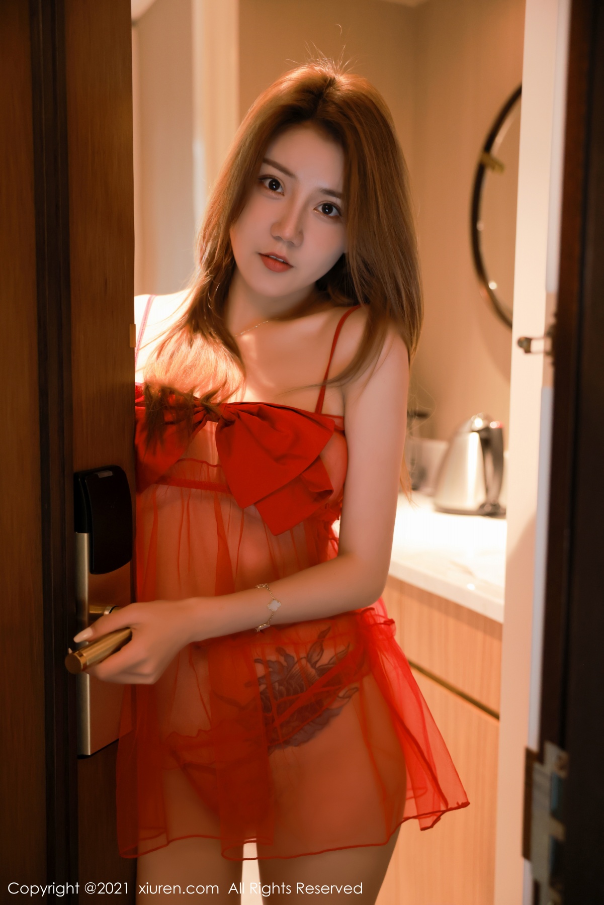秀人 [XIUREN] 2021.08.16 夏西CiCi 秀人套图 第4张