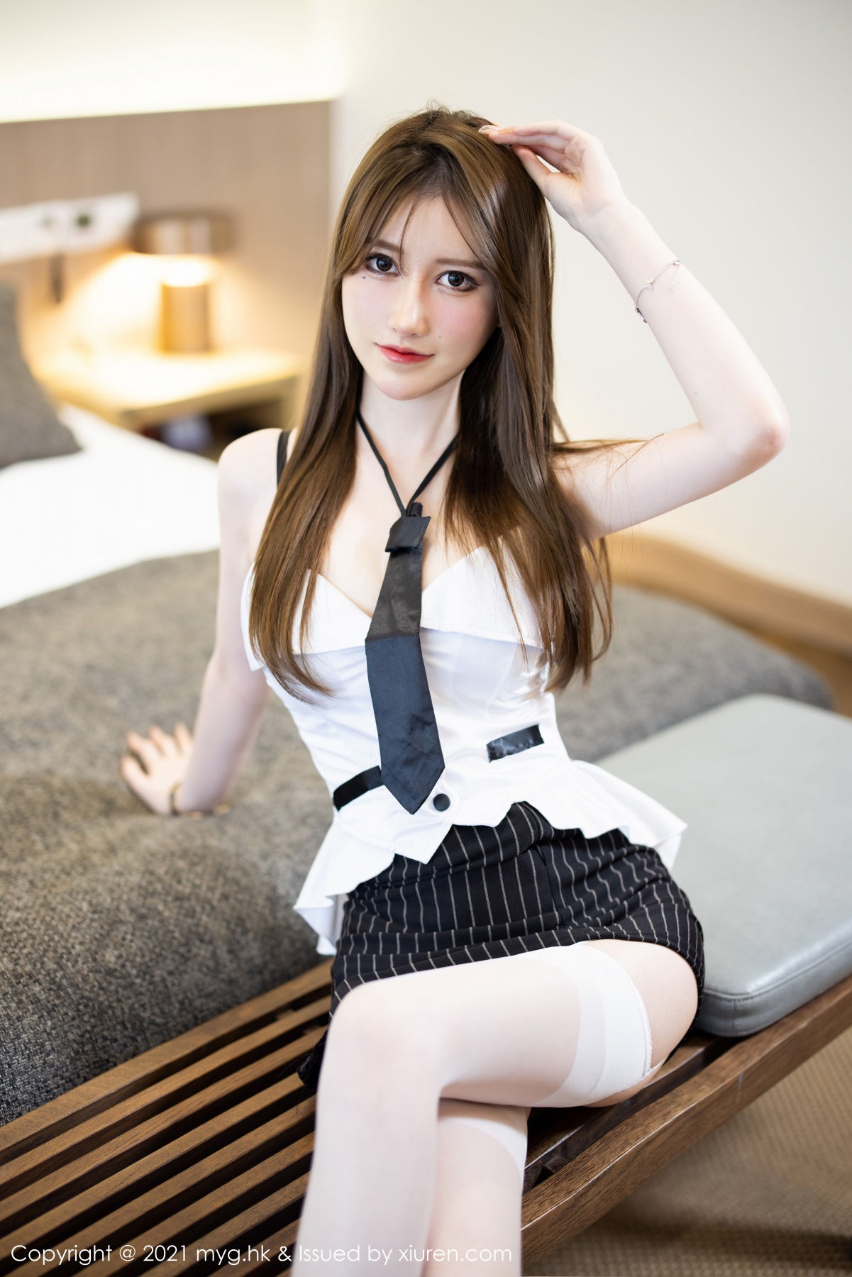 美媛馆 [MyGirl] 2021.08.11 VOL.571 美桃酱 秀人套图 第2张