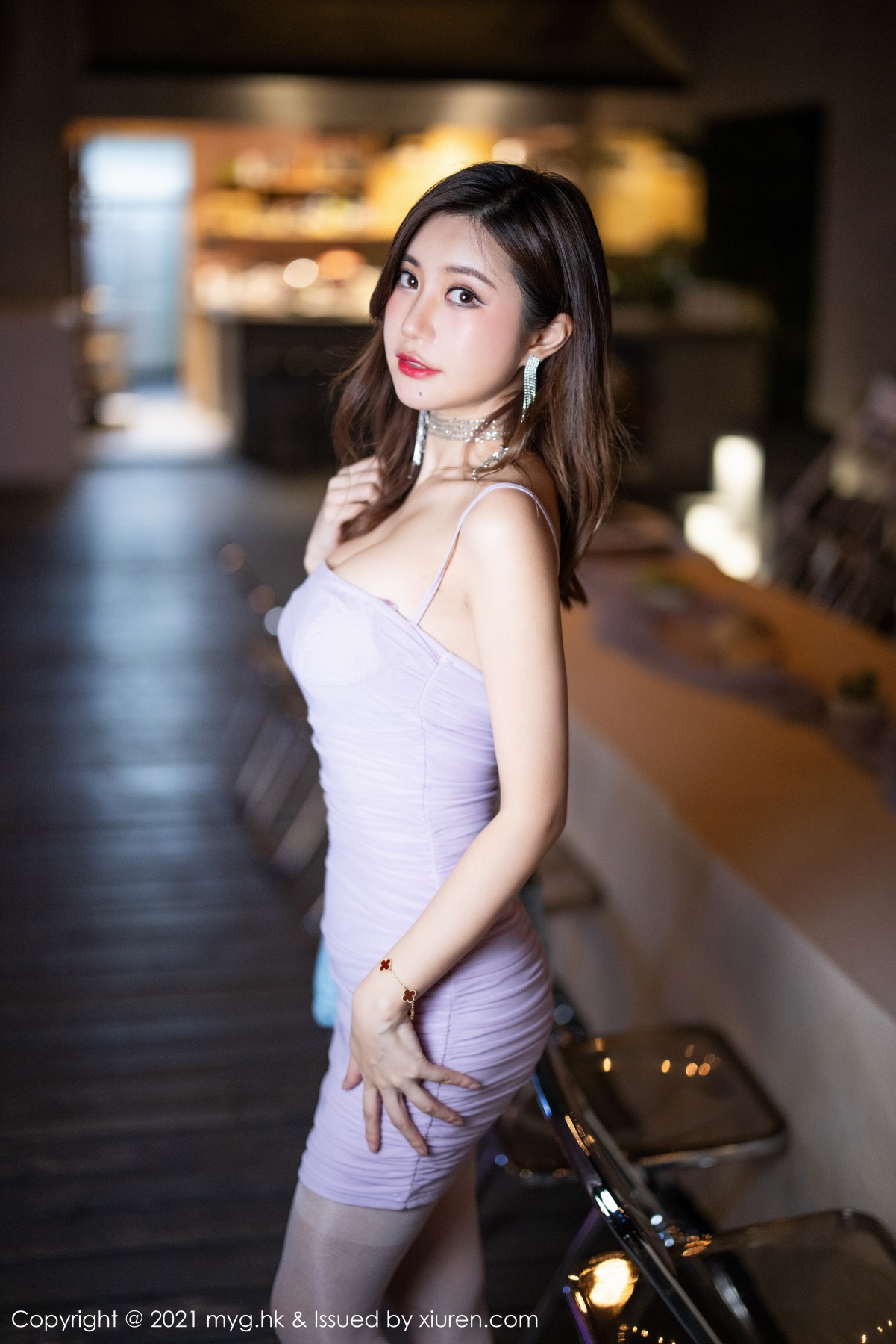 美媛馆 [MyGirl] 2021.09.18 VOL.593 绮里嘉ula 秀人套图 第4张