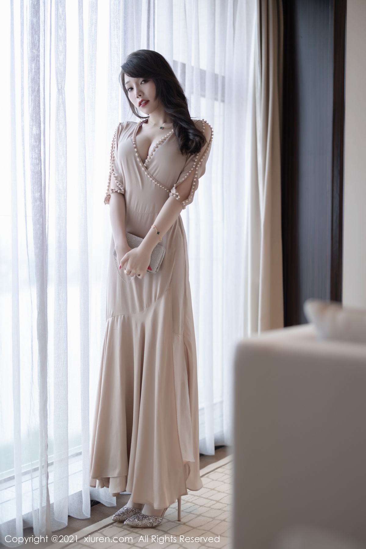语画界 [XIAOYU] 2021.09.13 VOL.613 芝芝Booty 秀人套图 第3张