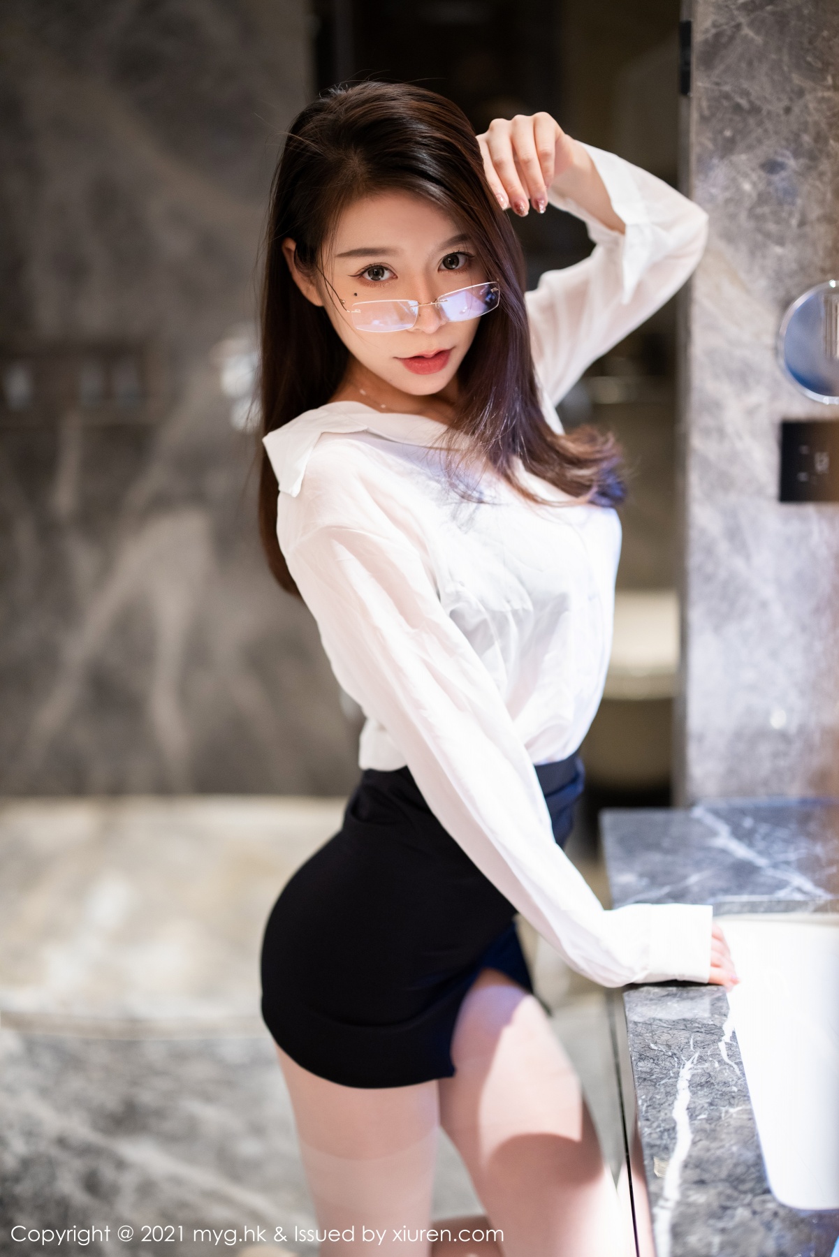 美媛馆 [MyGirl] 2021.09.06 VOL.589 vetiver嘉宝贝儿 秀人套图 第5张