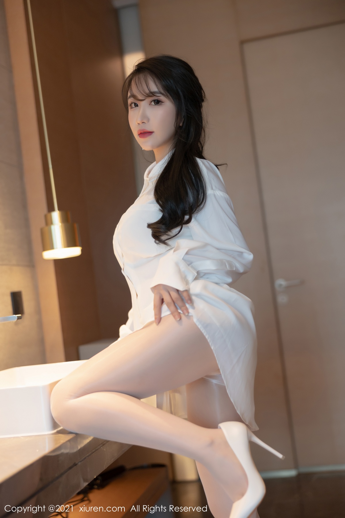 秀人 [XIUREN] 2021.09.06 Cherry绯月樱 秀人套图 第3张